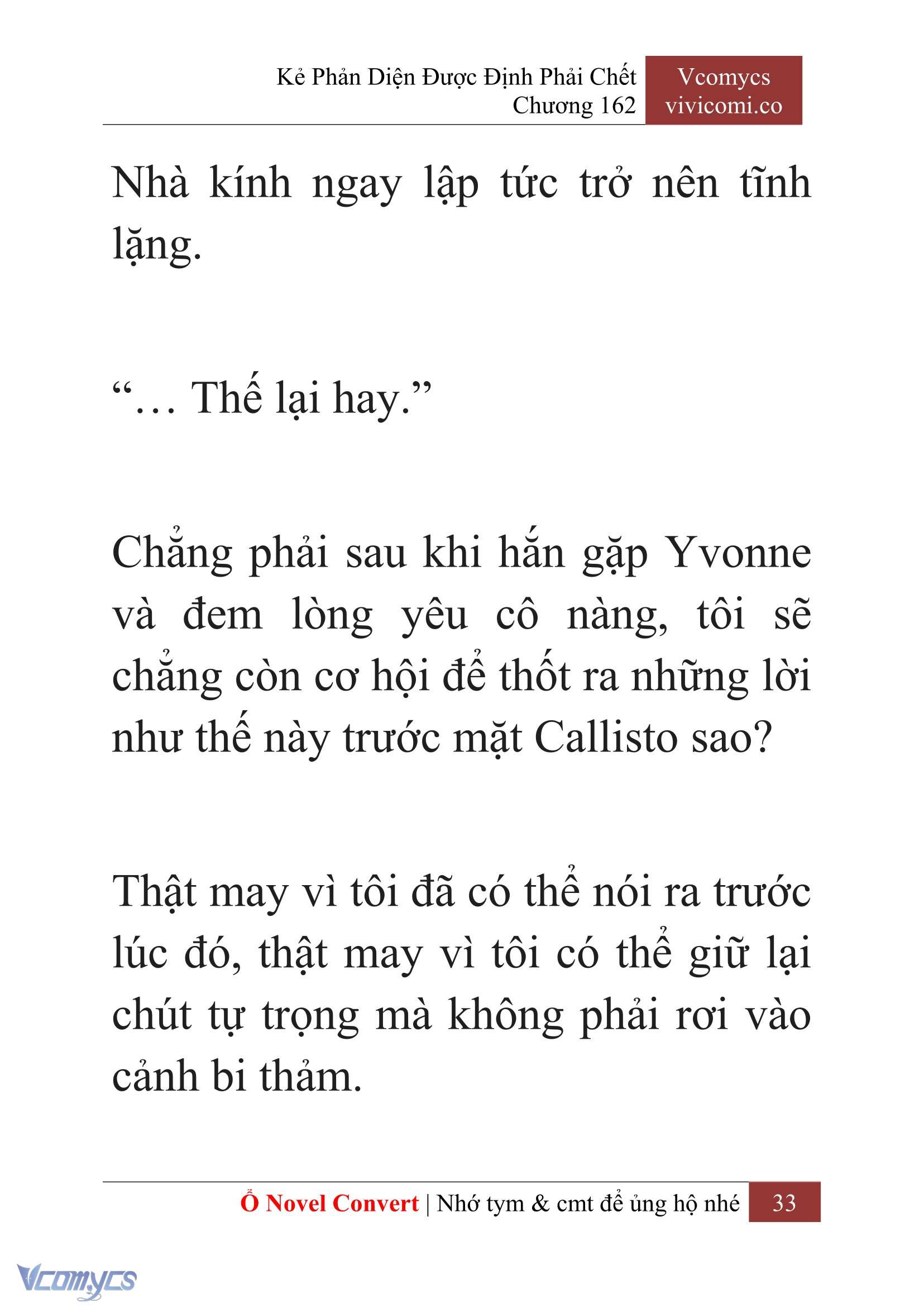 [Novel] Kẻ Phản Diện Được Định Phải Chết Chap 162 - Next Chap 163