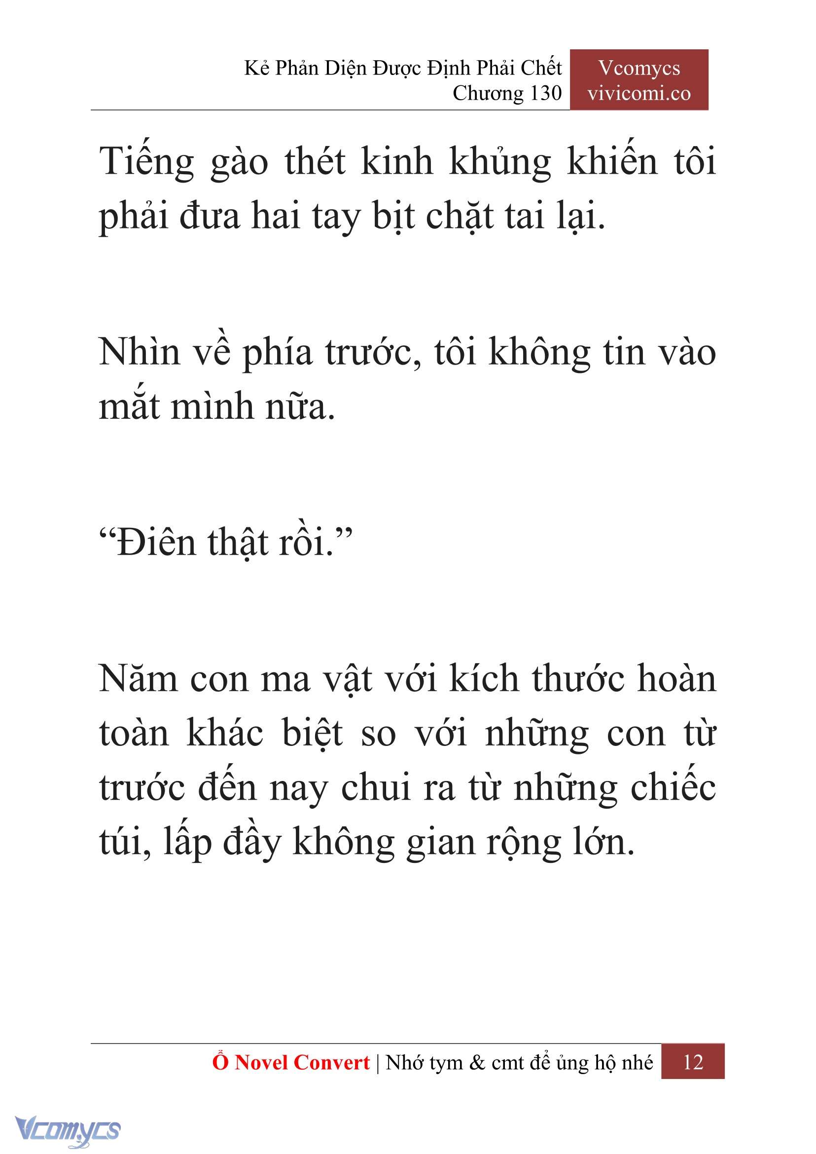 [Novel] Kẻ Phản Diện Được Định Phải Chết Chap 130 - Trang 2