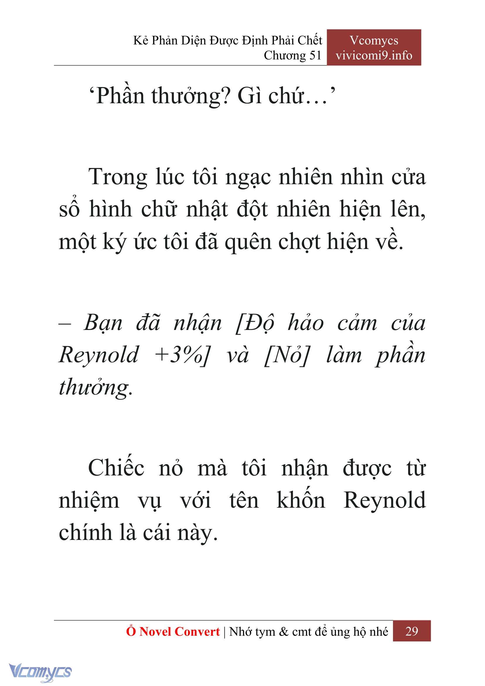 [Novel] Kẻ Phản Diện Được Định Phải Chết Chap 51 - Next Chap 52