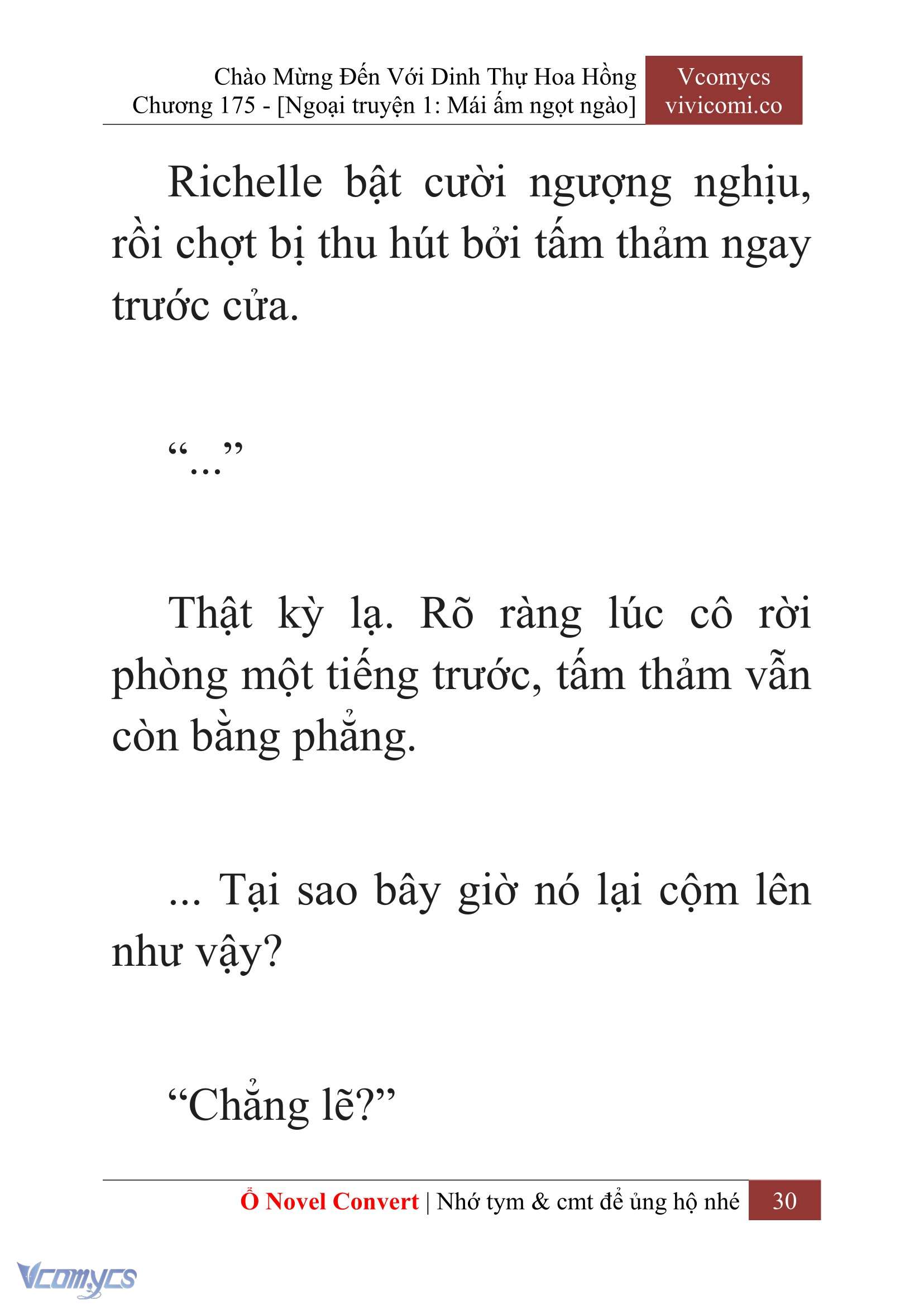 [Novel] Chào Mừng Đến Với Dinh Thự Hoa Hồng Chap 175 - Trang 2