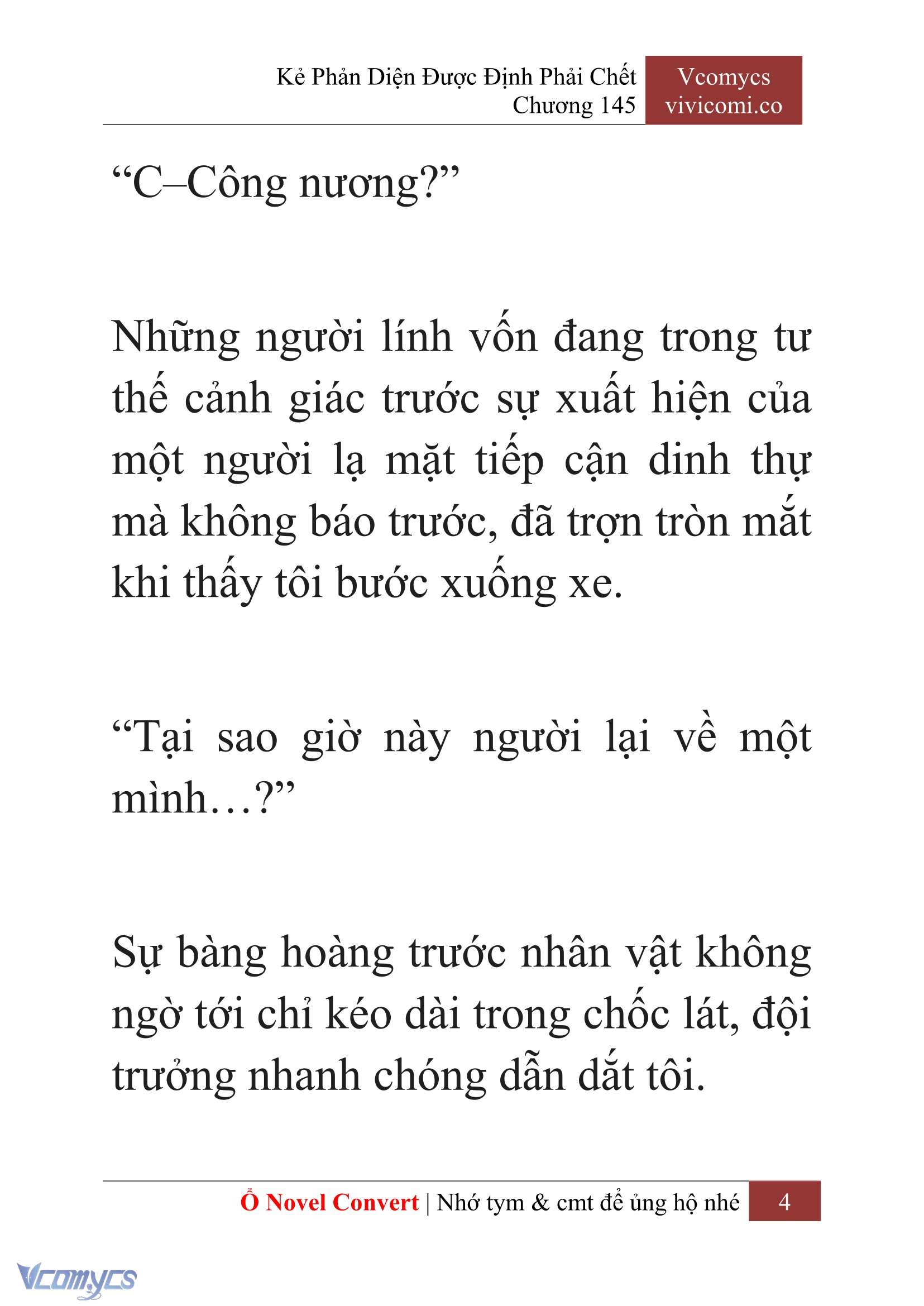 [Novel] Kẻ Phản Diện Được Định Phải Chết Chap 145 - Trang 2