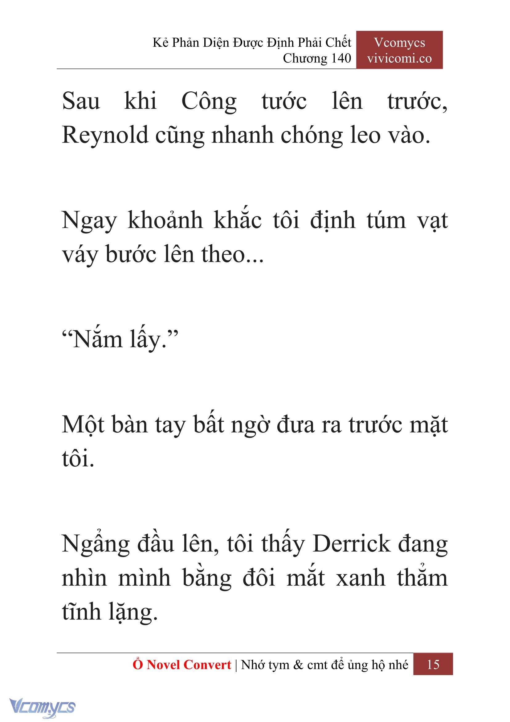 [Novel] Kẻ Phản Diện Được Định Phải Chết Chap 140 - Trang 2