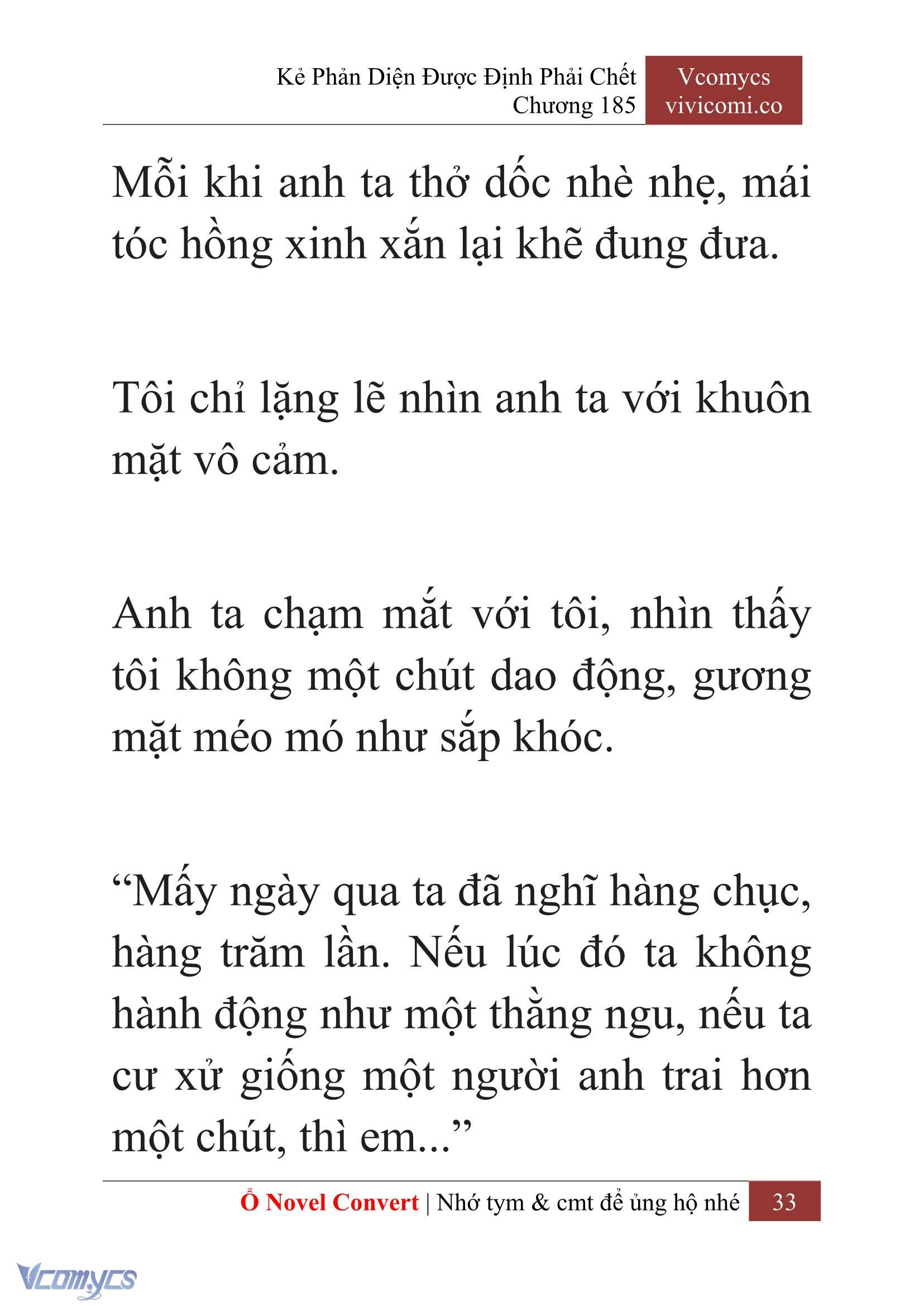 [Novel] Kẻ Phản Diện Được Định Phải Chết Chap 185 - Trang 2