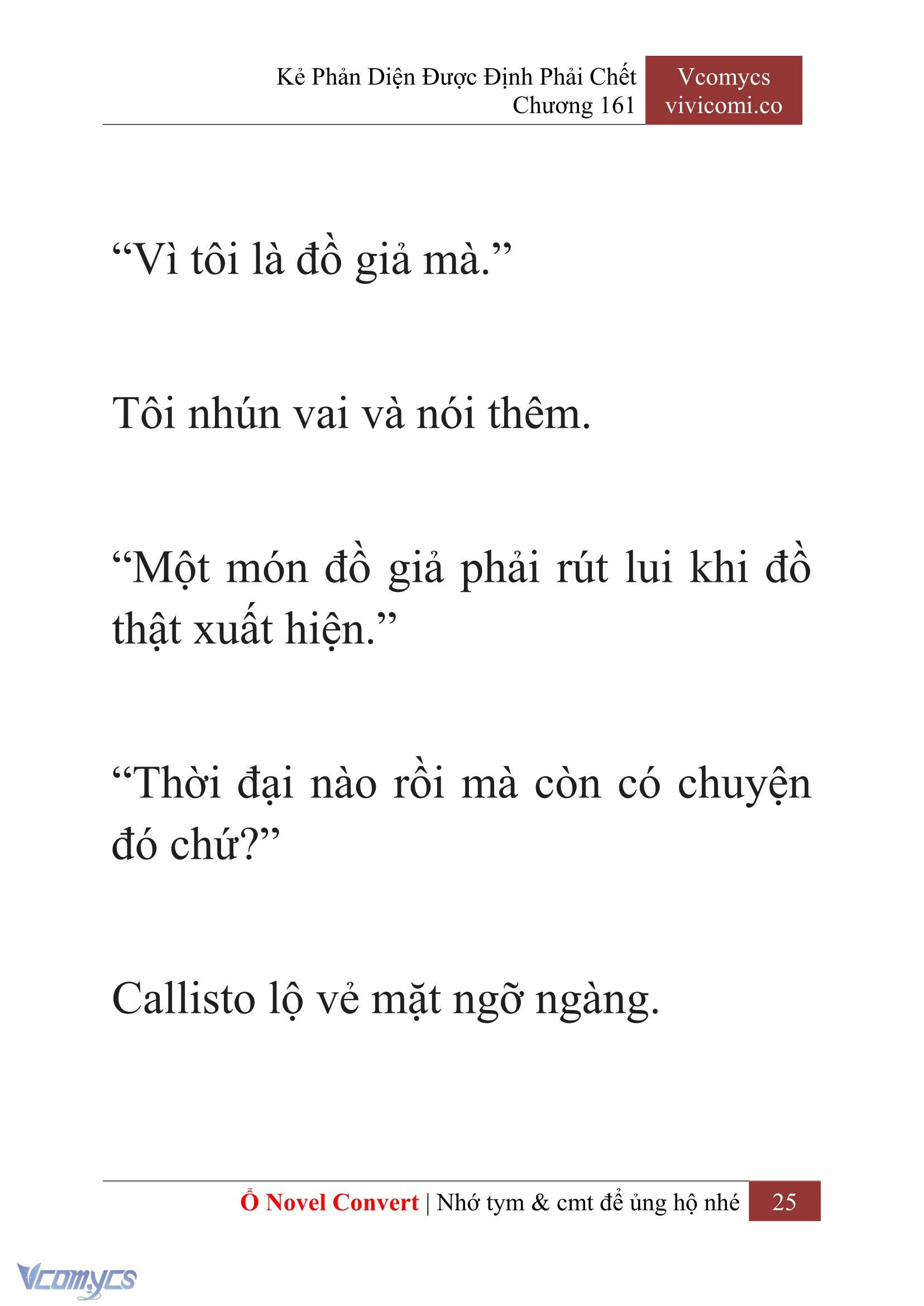[Novel] Kẻ Phản Diện Được Định Phải Chết Chap 161 - Trang 2