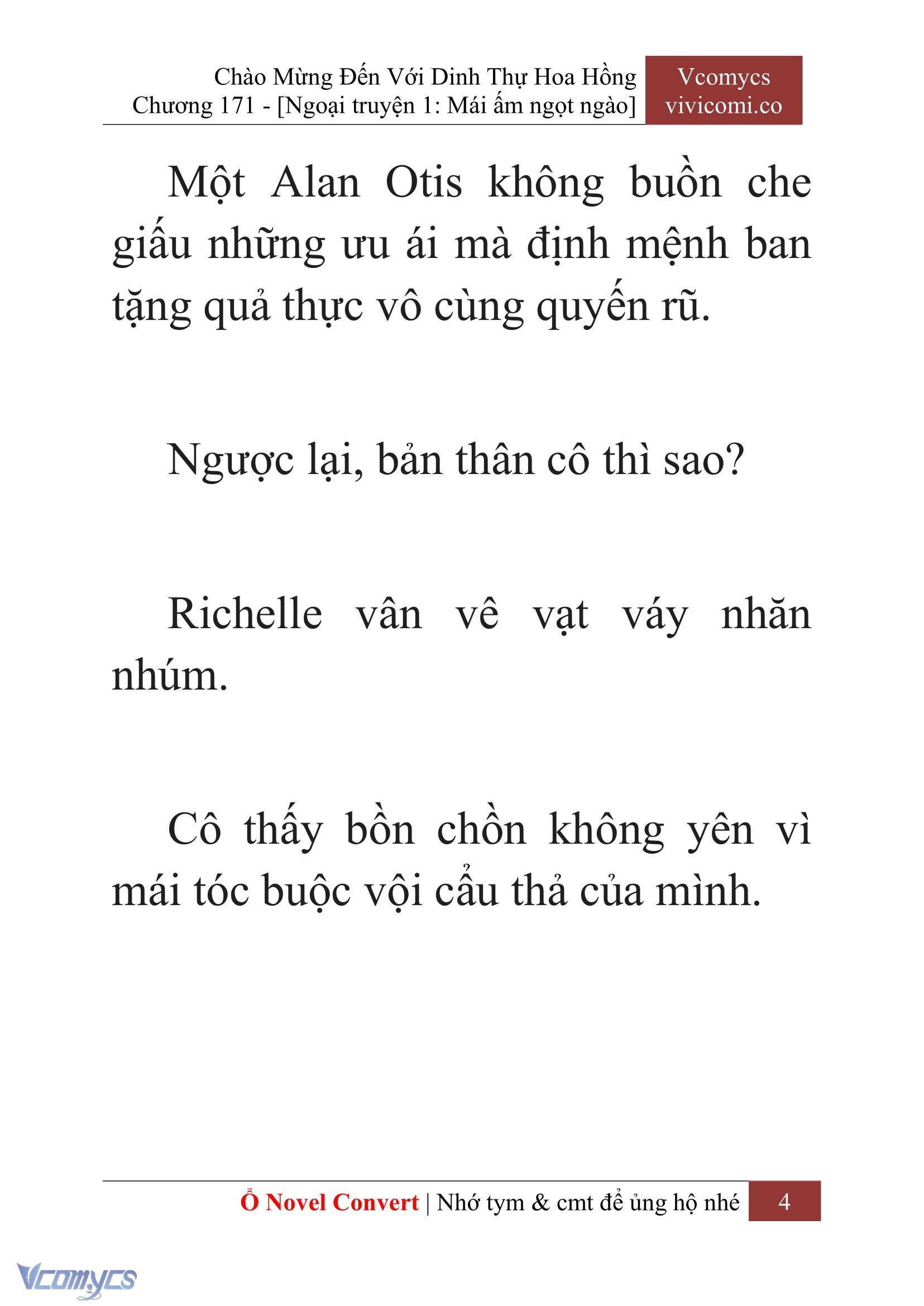 [Novel] Chào Mừng Đến Với Dinh Thự Hoa Hồng Chap 171 - Trang 2