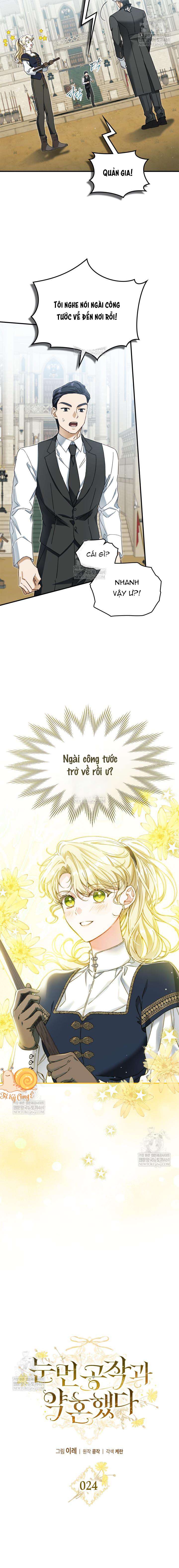 Tôi Đã Đính Hôn Với Vị Công Tước Mù Chap 24 - Trang 2