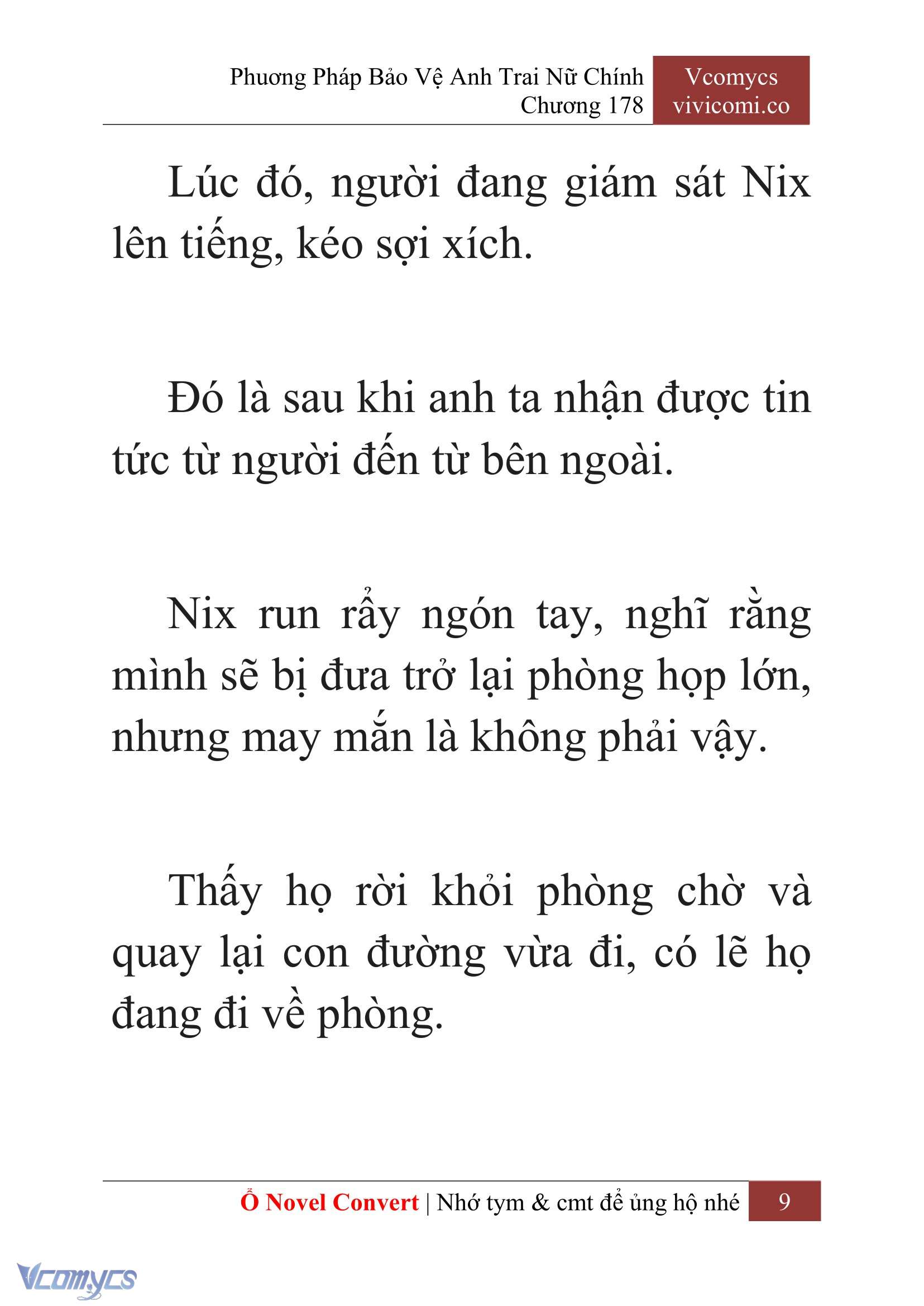 [Novel] Phương Pháp Bảo Vệ Anh Trai Nữ Chính Chap 178 - Trang 2