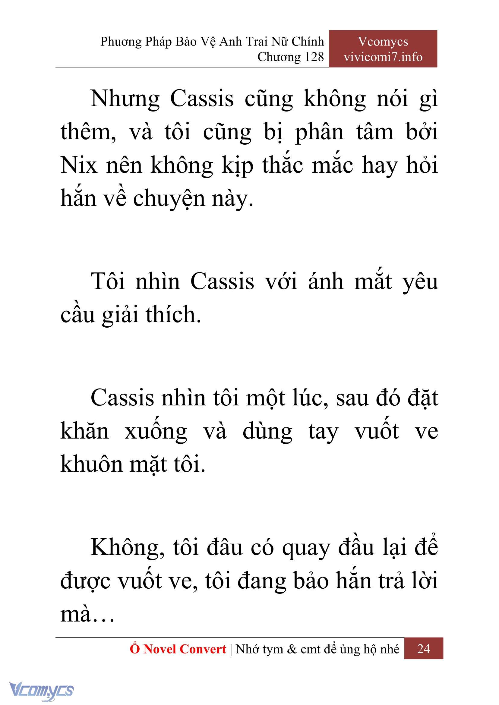 [Novel] Phương Pháp Bảo Vệ Anh Trai Nữ Chính Chap 128 - Trang 2