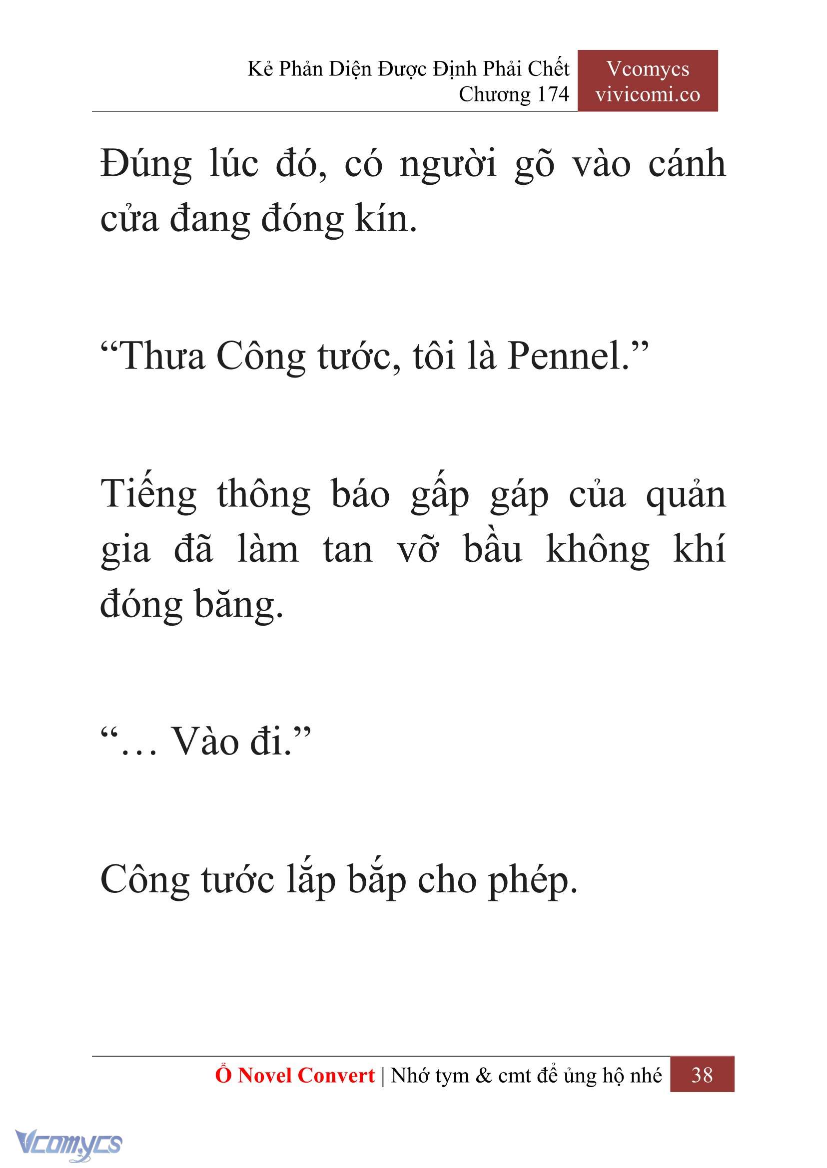 [Novel] Kẻ Phản Diện Được Định Phải Chết Chap 174 - Trang 2