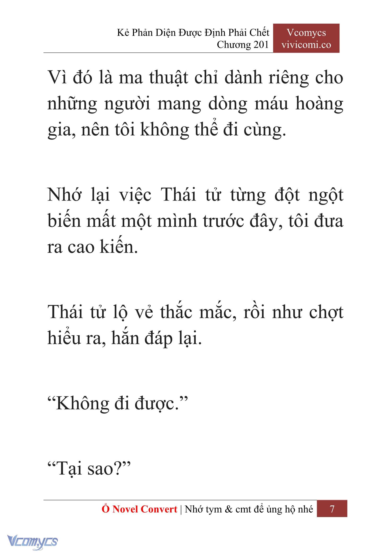 [Novel] Kẻ Phản Diện Được Định Phải Chết Chap 201 - Trang 2