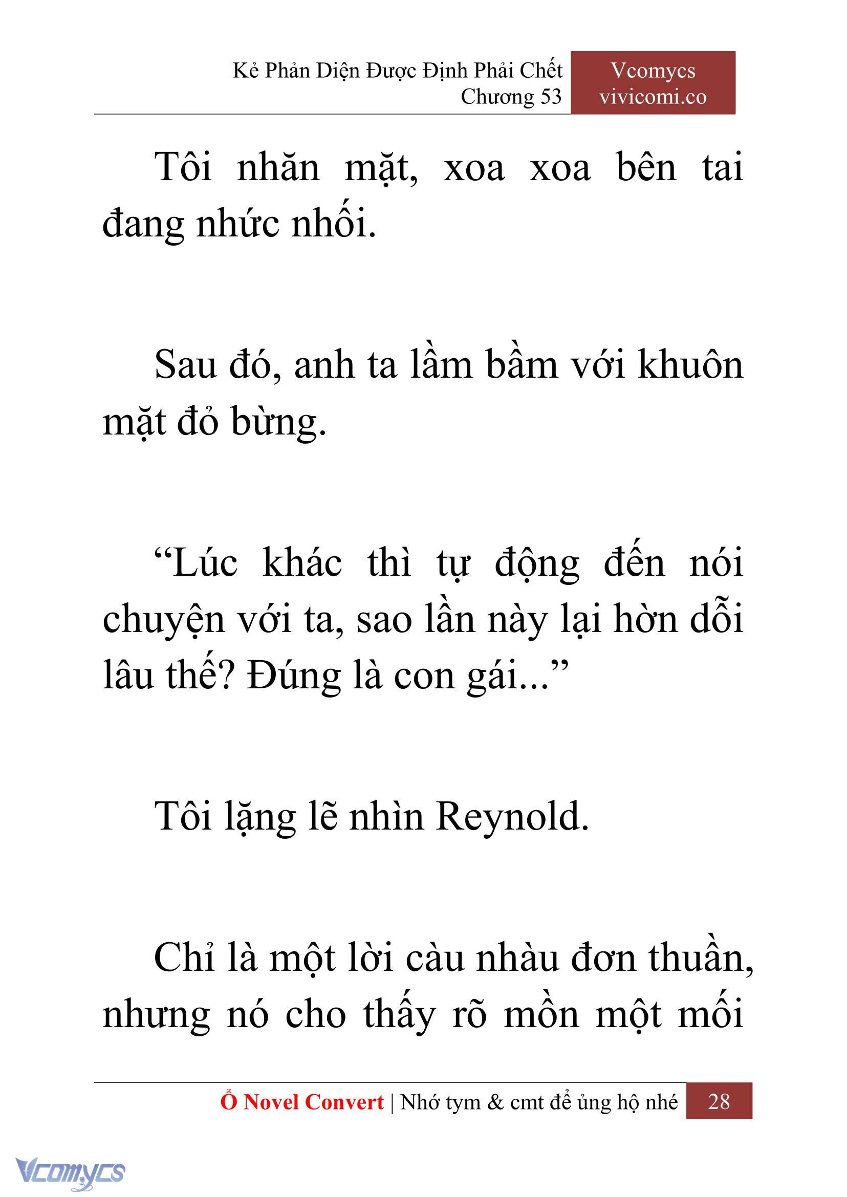 [Novel] Kẻ Phản Diện Được Định Phải Chết Chap 53 - Next Chap 54