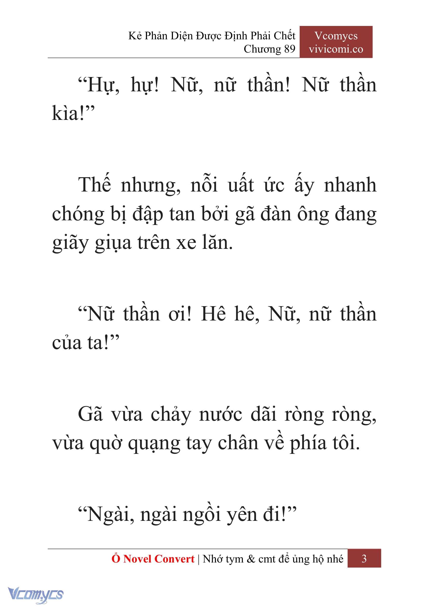[Novel] Kẻ Phản Diện Được Định Phải Chết Chap 89 - Next Chap 90