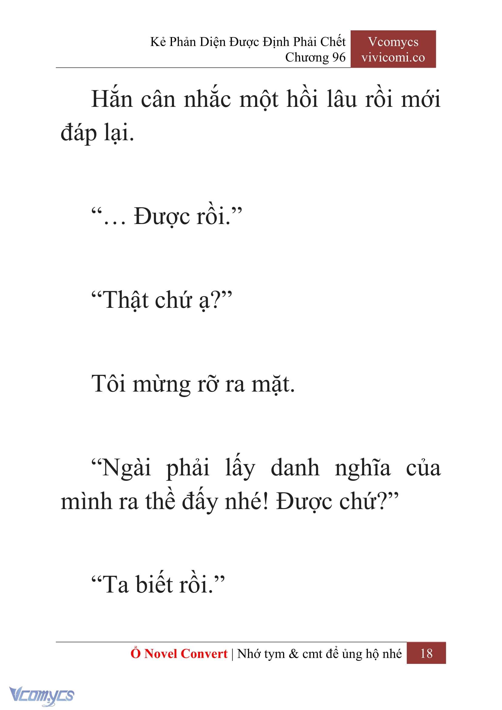 [Novel] Kẻ Phản Diện Được Định Phải Chết Chap 96 - Trang 2