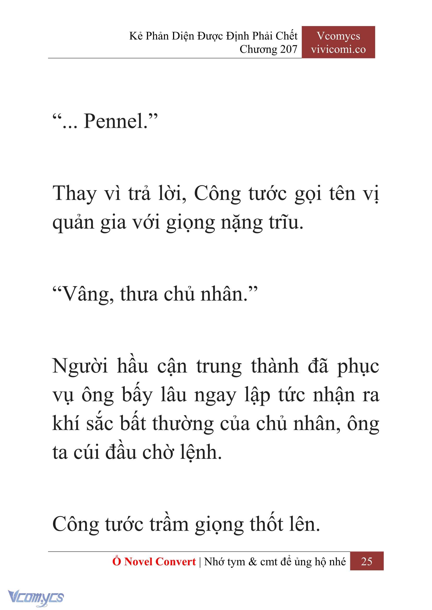[Novel] Kẻ Phản Diện Được Định Phải Chết Chap 207 - Trang 2