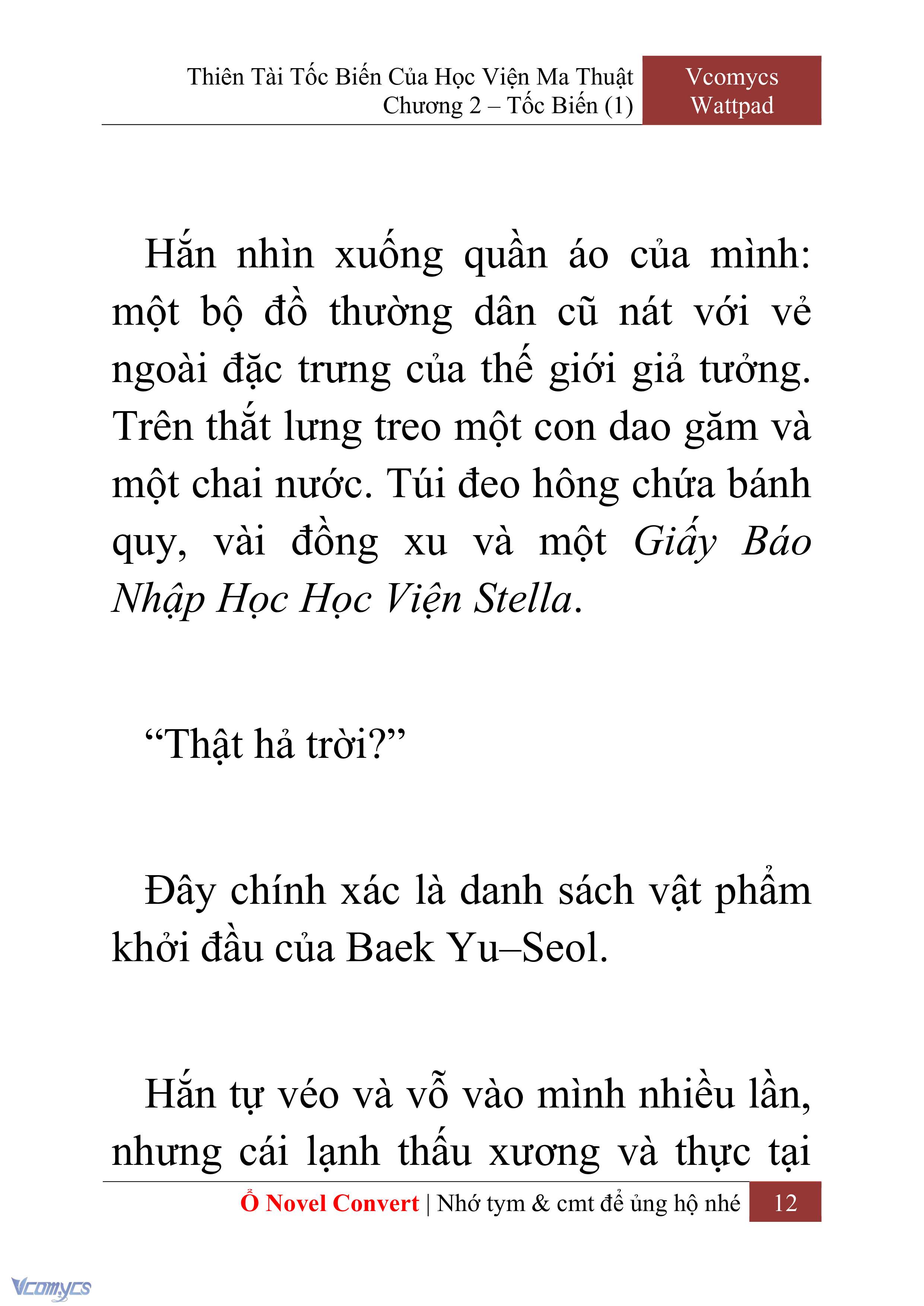 [Novel] Thiên Tài Tốc Biến Của Học Viện Ma Thuật Chap 2 - Trang 2
