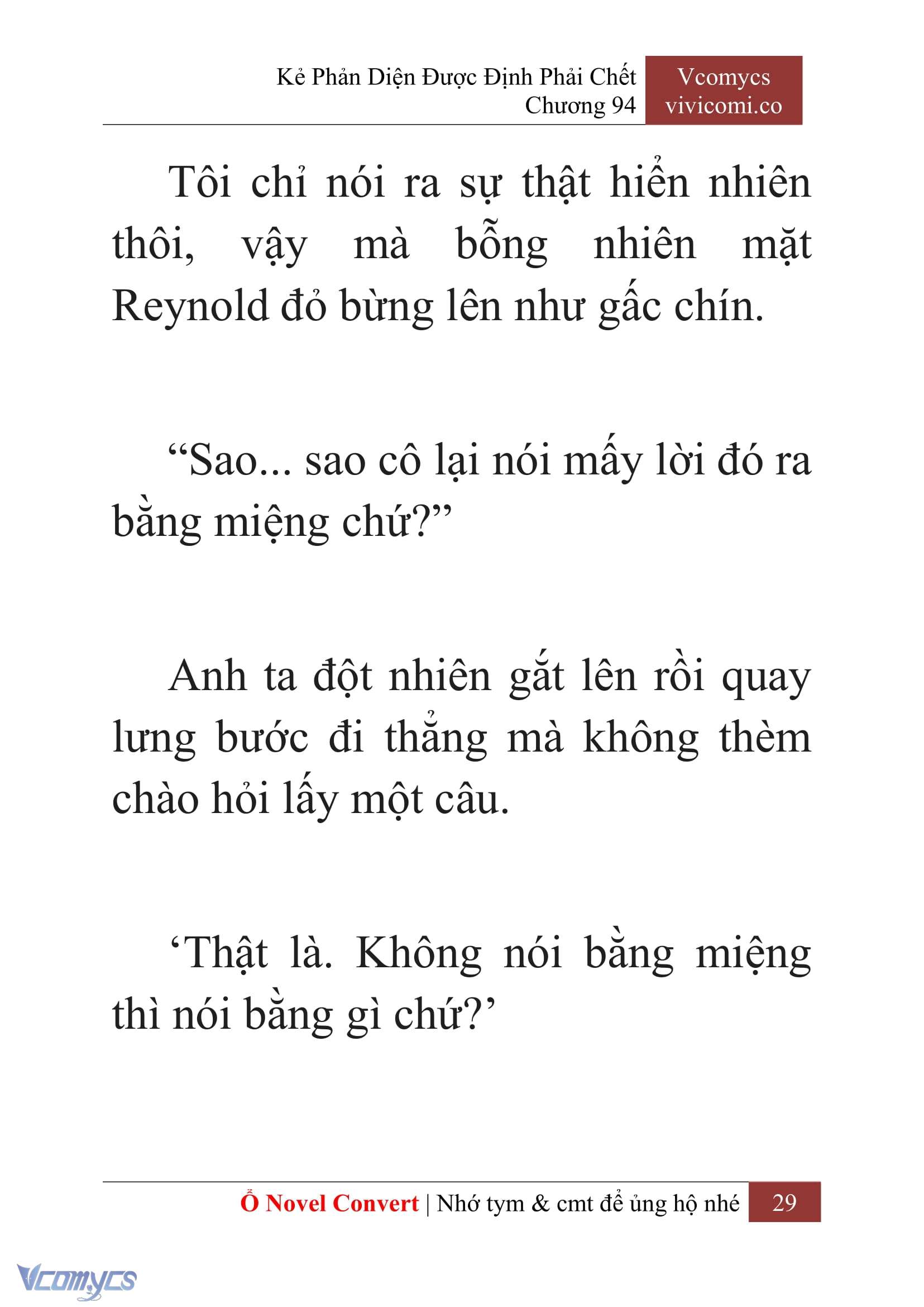 [Novel] Kẻ Phản Diện Được Định Phải Chết Chap 94 - Trang 2