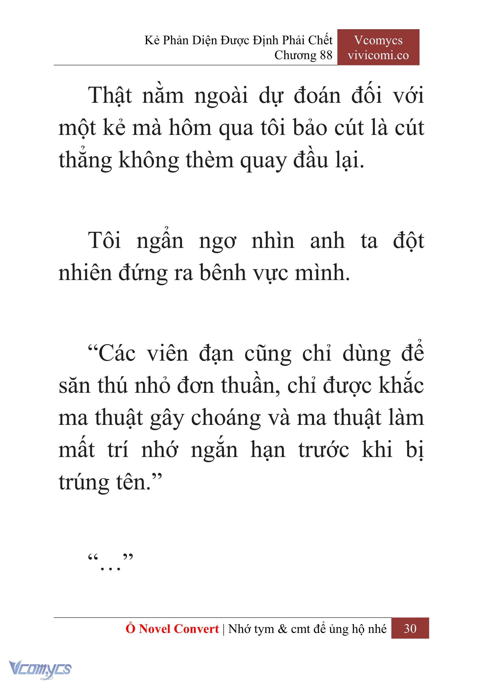 [Novel] Kẻ Phản Diện Được Định Phải Chết Chap 88 - Trang 2