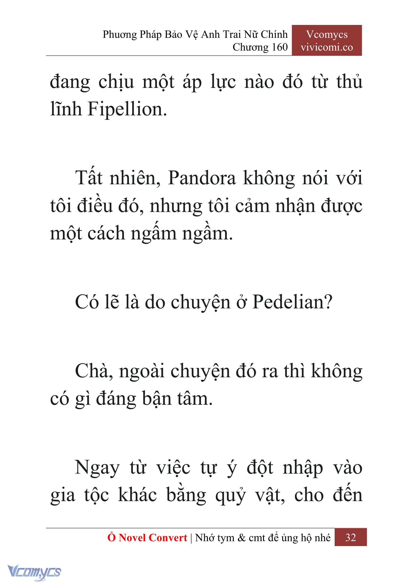 [Novel] Phương Pháp Bảo Vệ Anh Trai Nữ Chính Chap 160 - Trang 2