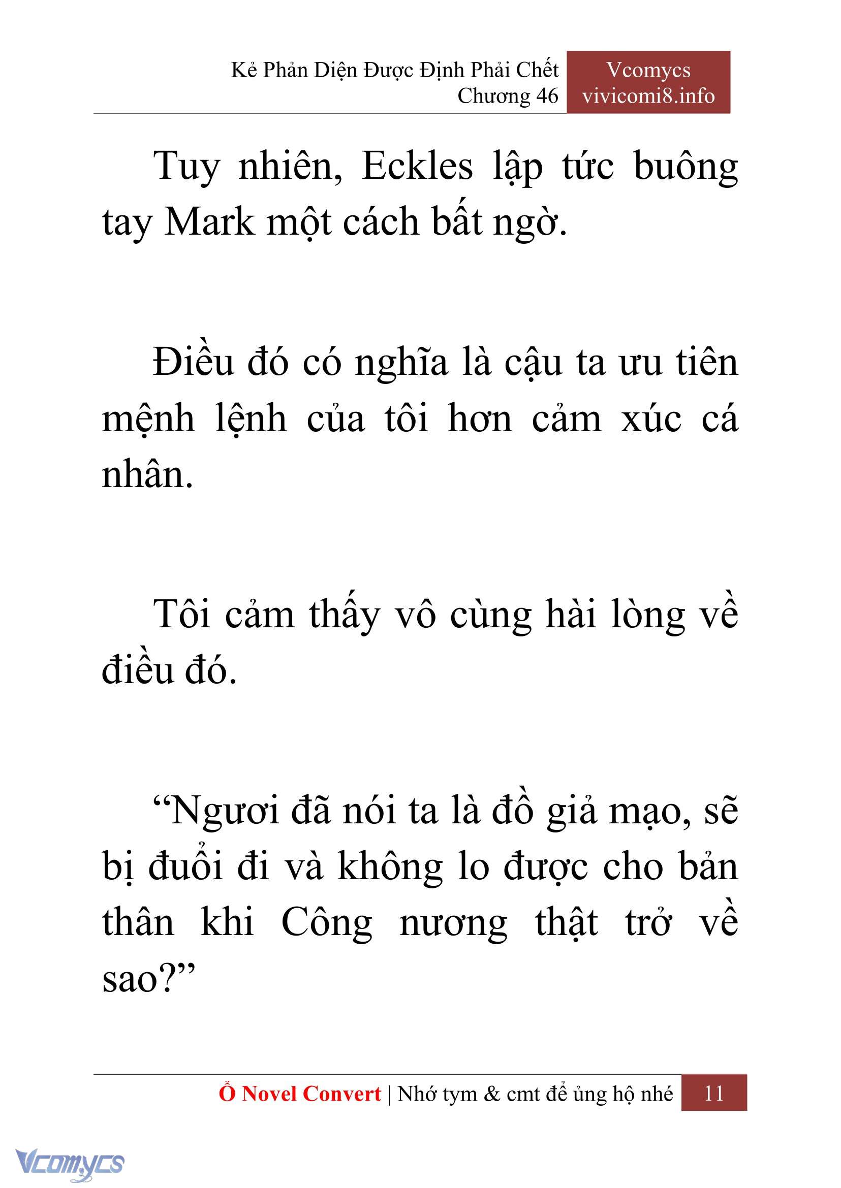 [Novel] Kẻ Phản Diện Được Định Phải Chết Chap 46 - Next Chap 47