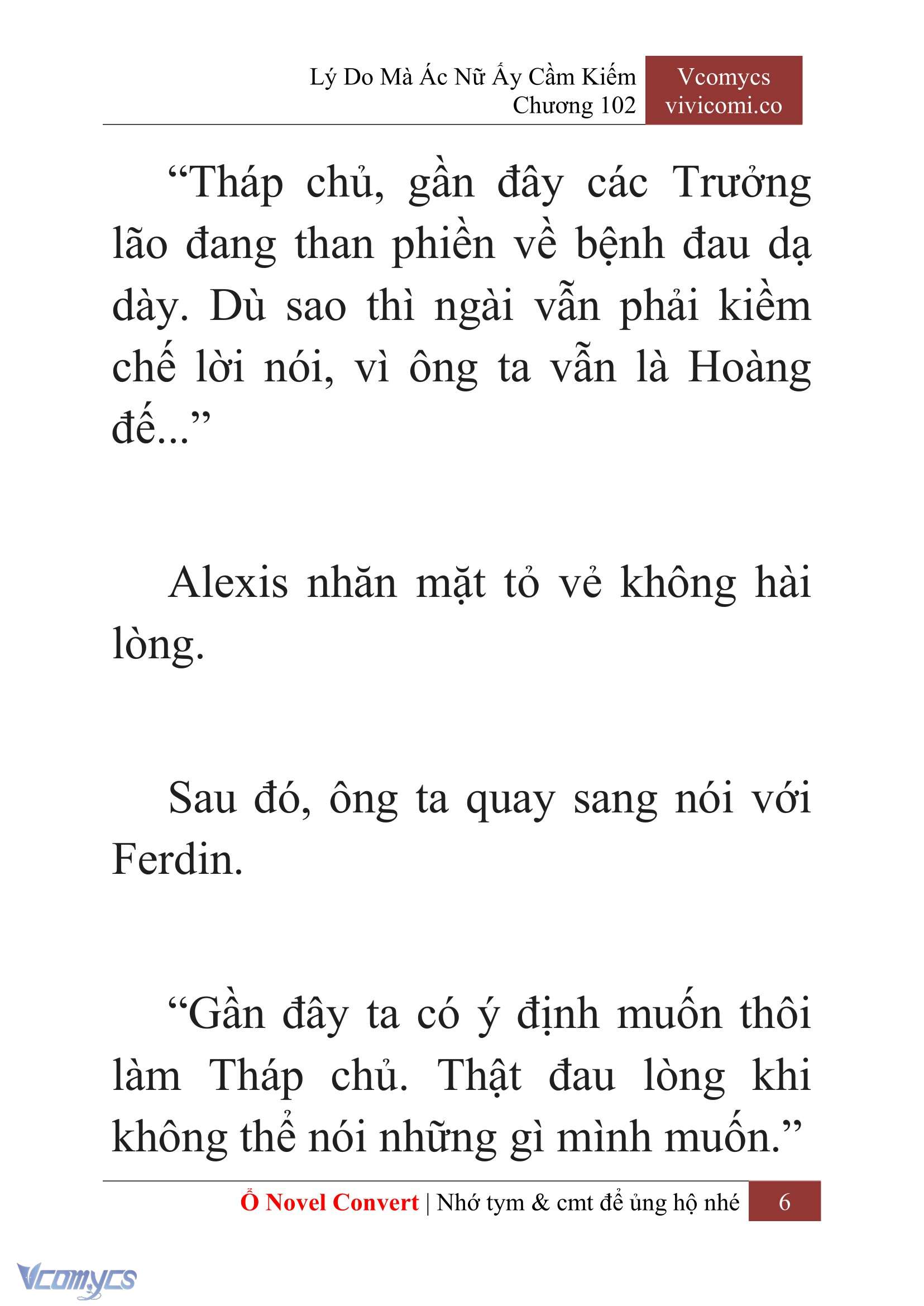 [Novel] Lý Do Mà Ác Nữ Ấy Cầm Kiếm Chap 102 - Trang 2