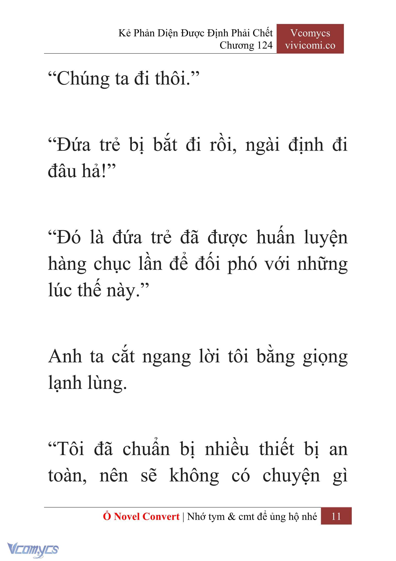 [Novel] Kẻ Phản Diện Được Định Phải Chết Chap 124 - Trang 2