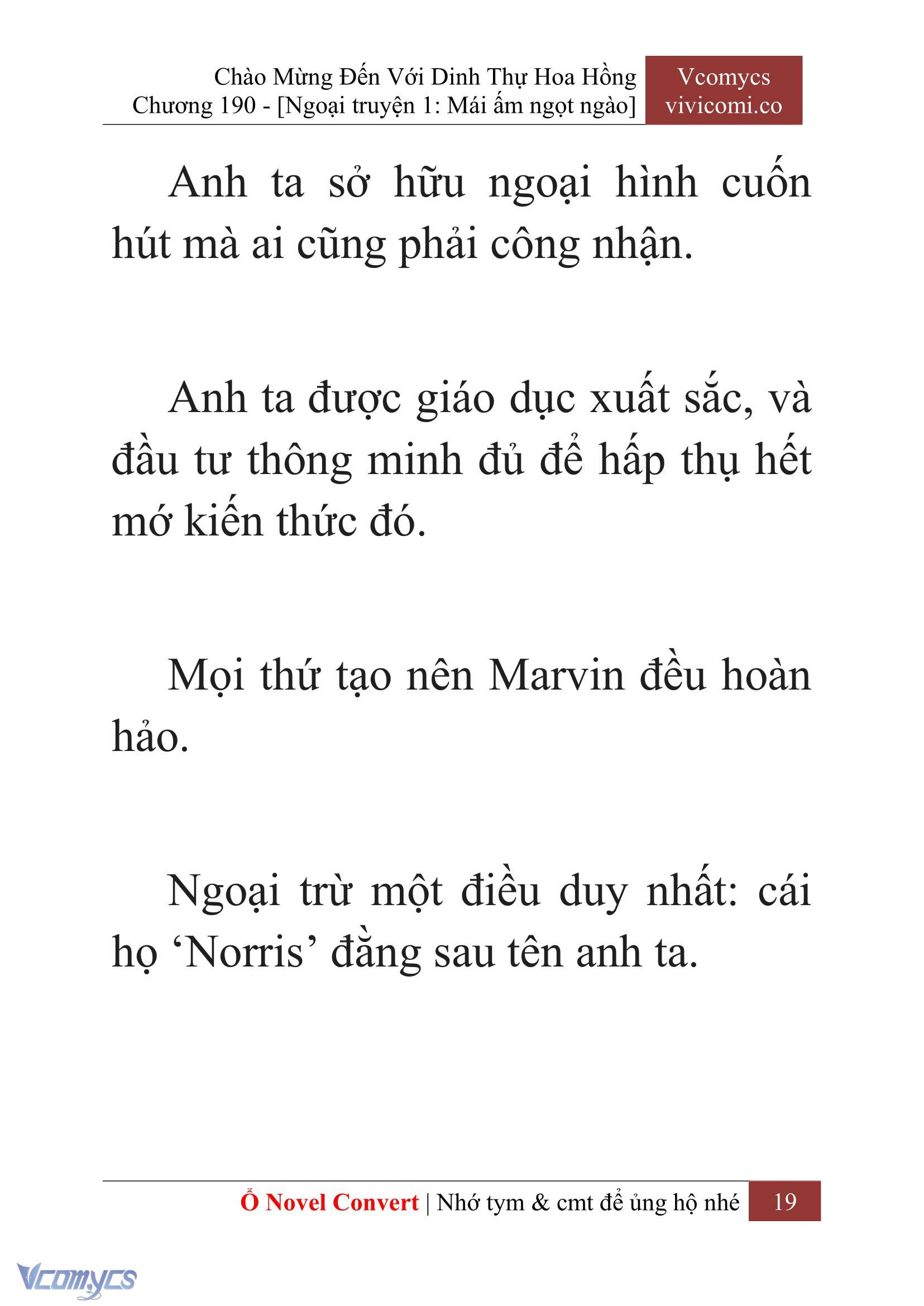 [Novel] Chào Mừng Đến Với Dinh Thự Hoa Hồng Chap 190 - Trang 2