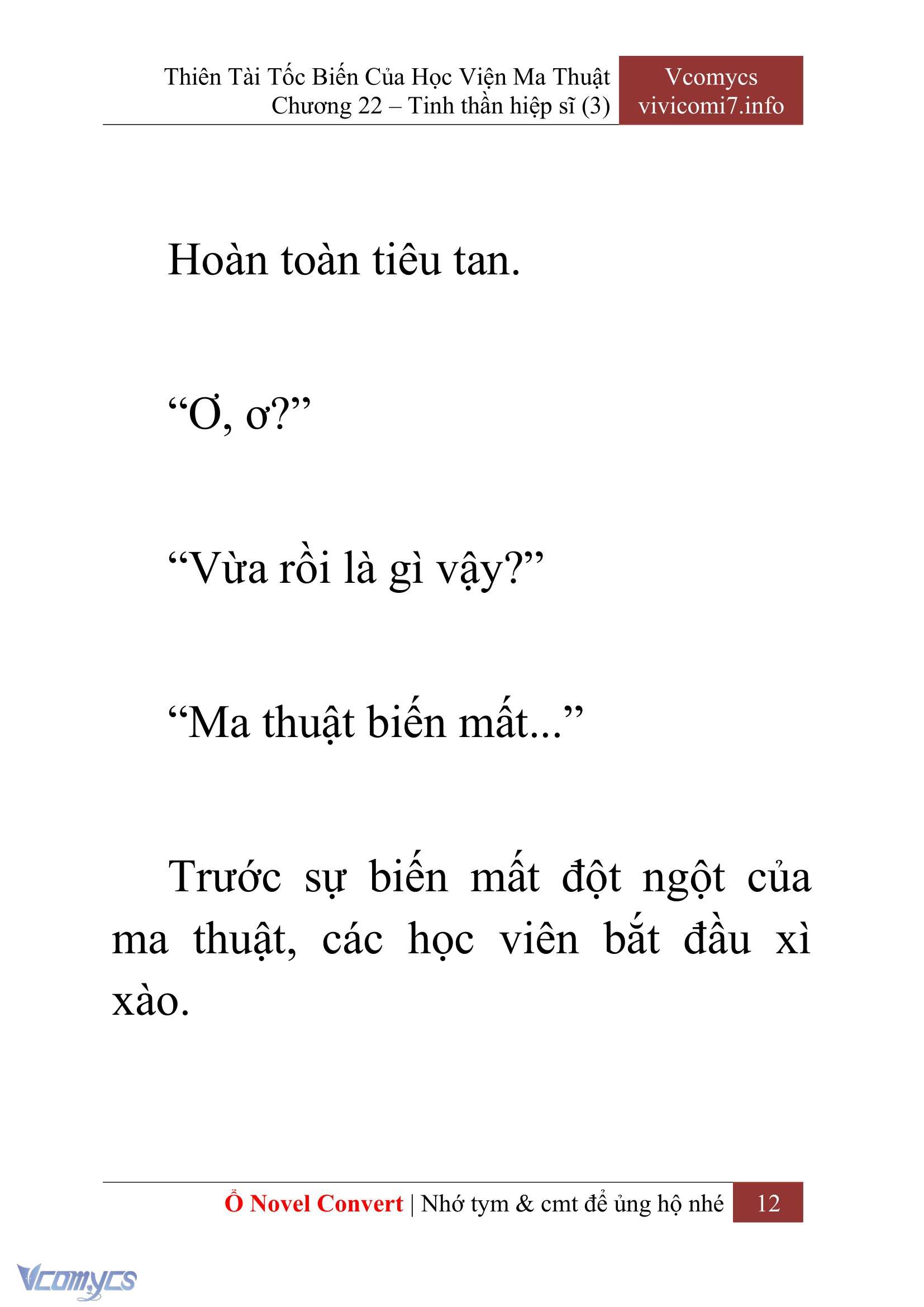 [Novel] Thiên Tài Tốc Biến Của Học Viện Ma Thuật Chap 22 - Trang 2