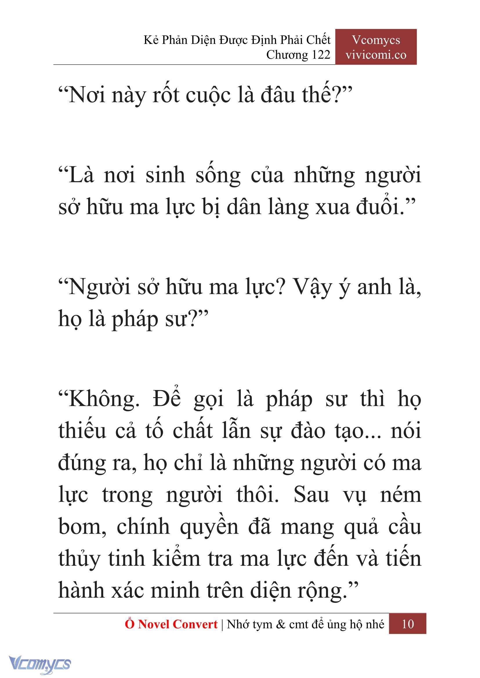 [Novel] Kẻ Phản Diện Được Định Phải Chết Chap 122 - Next Chap 123