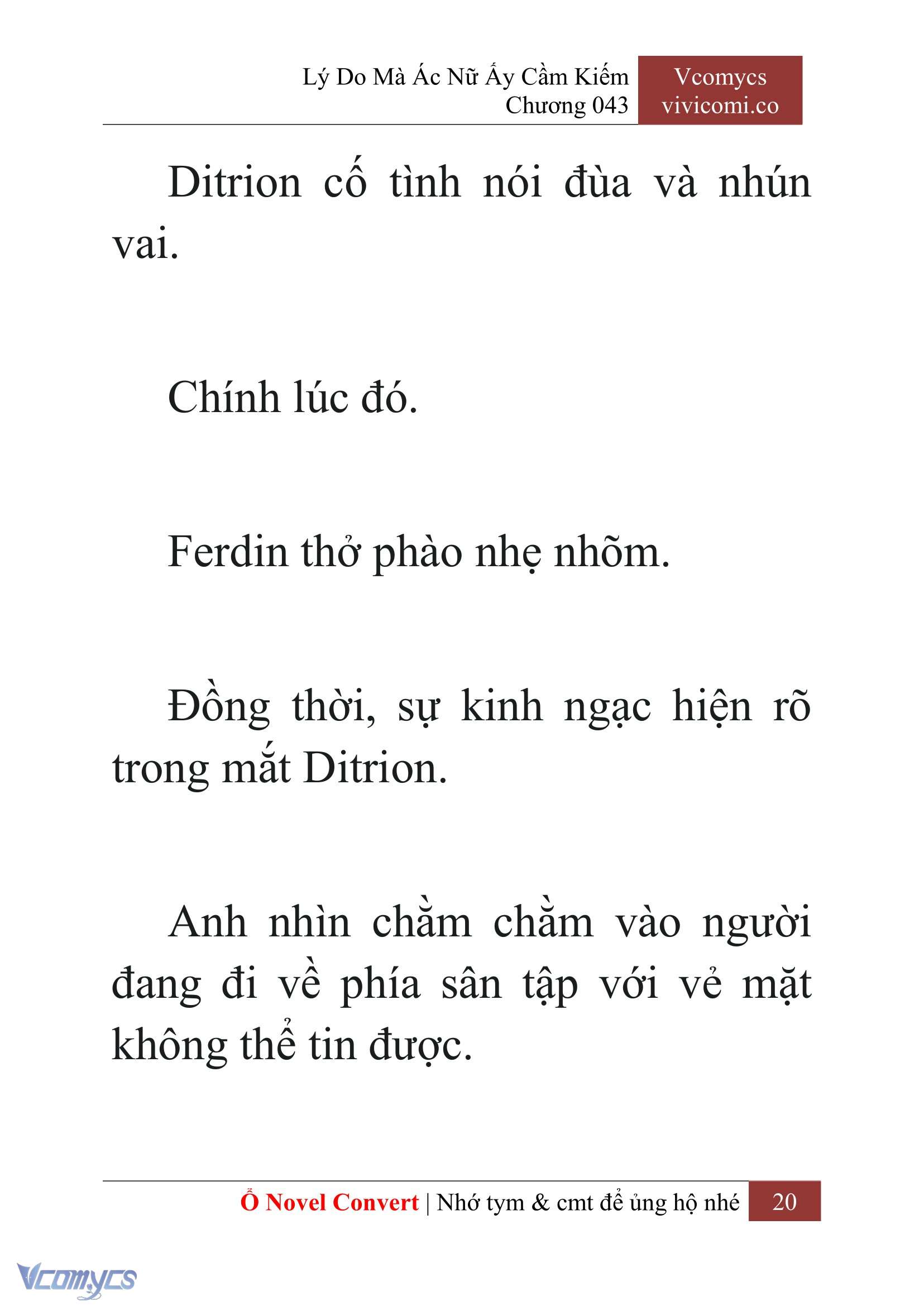 [Novel] Lý Do Mà Ác Nữ Ấy Cầm Kiếm Chap 43 - Next Chap 44