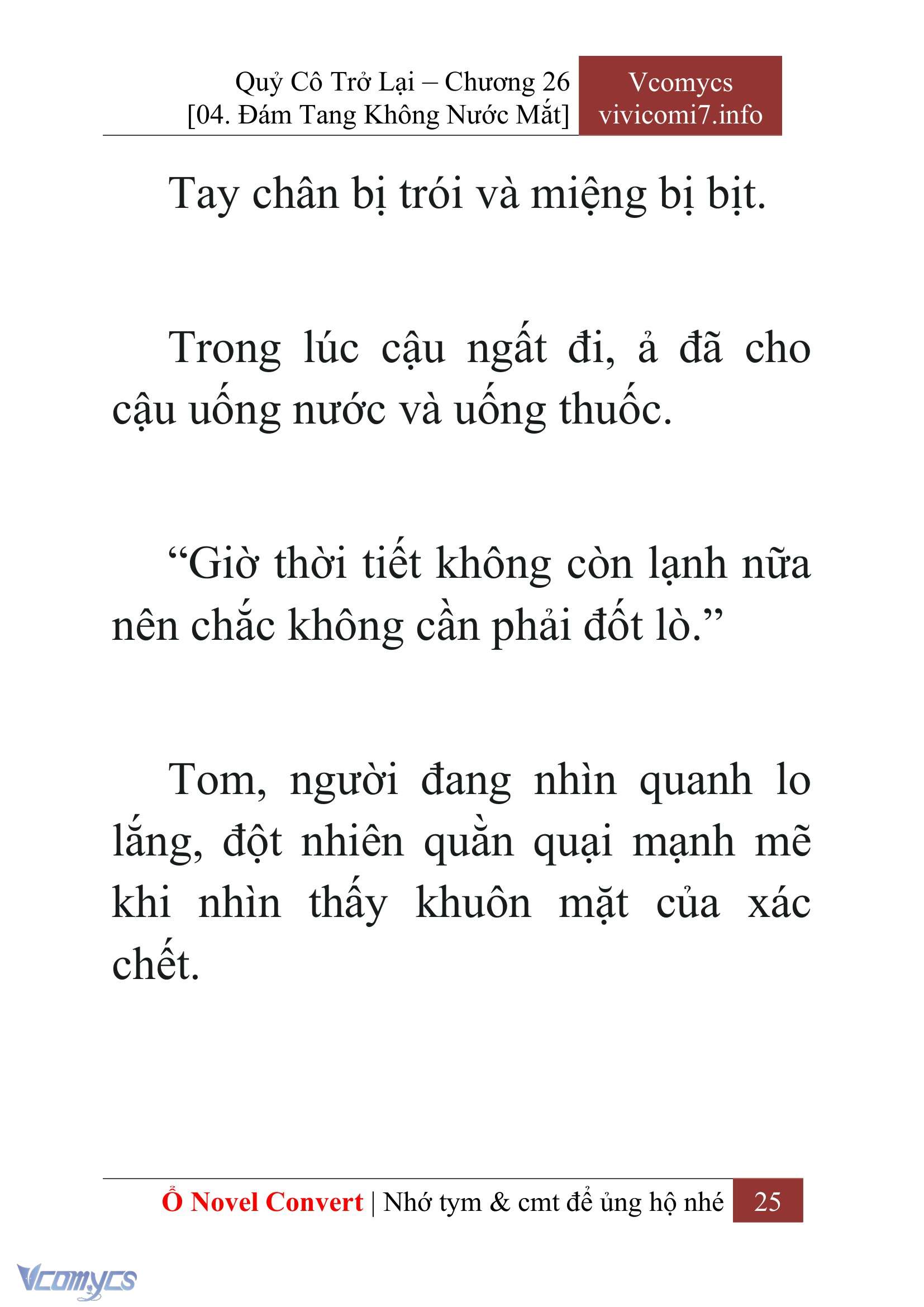 [Novel] Quý Cô Trở Lại Chap 26 - Trang 2
