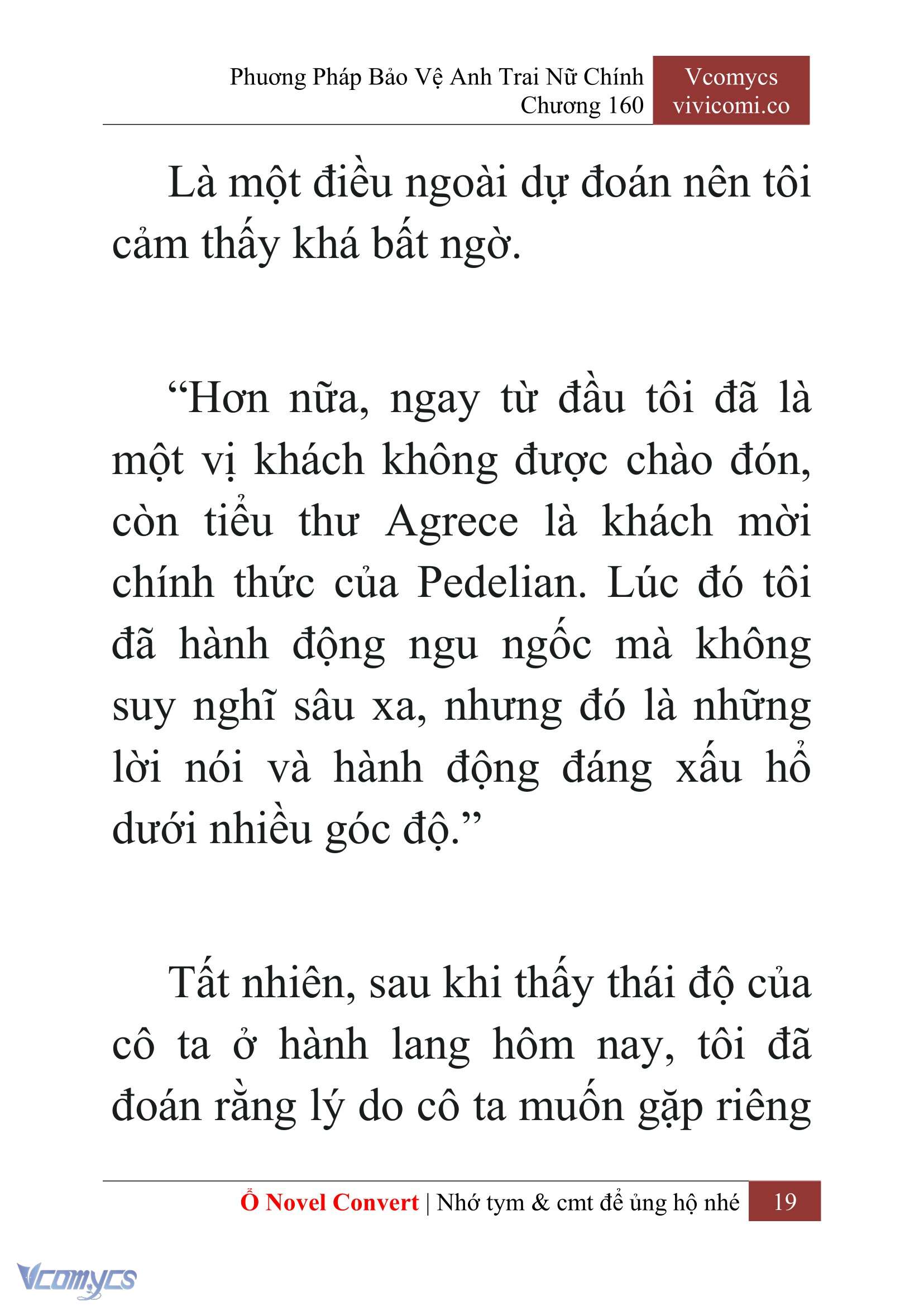 [Novel] Phương Pháp Bảo Vệ Anh Trai Nữ Chính Chap 160 - Trang 2