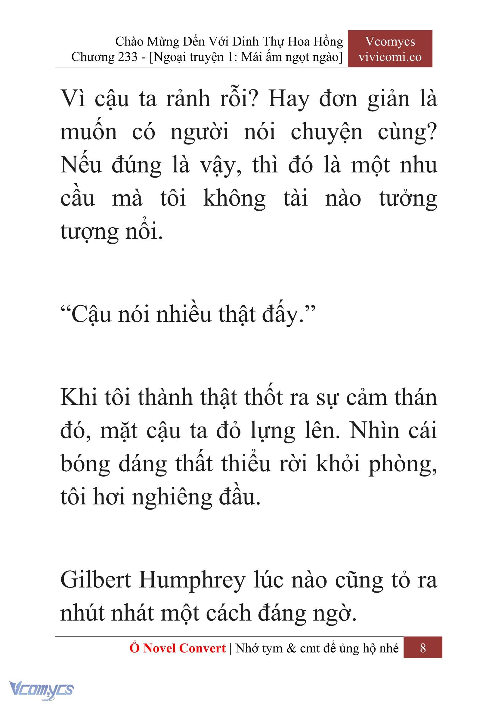 [Novel] Chào Mừng Đến Với Dinh Thự Hoa Hồng Chap 233 - Trang 2