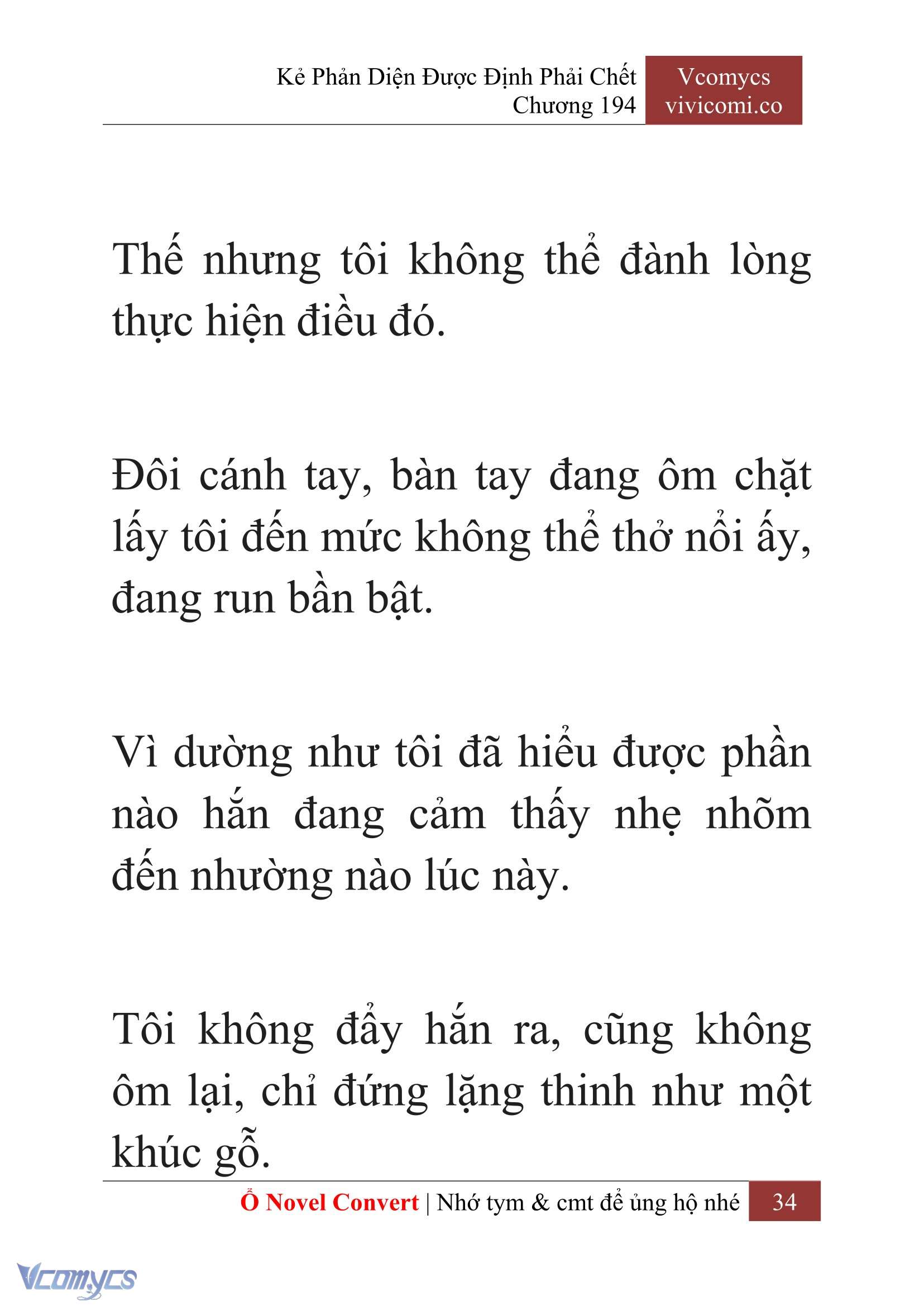 [Novel] Kẻ Phản Diện Được Định Phải Chết Chap 194 - Trang 2