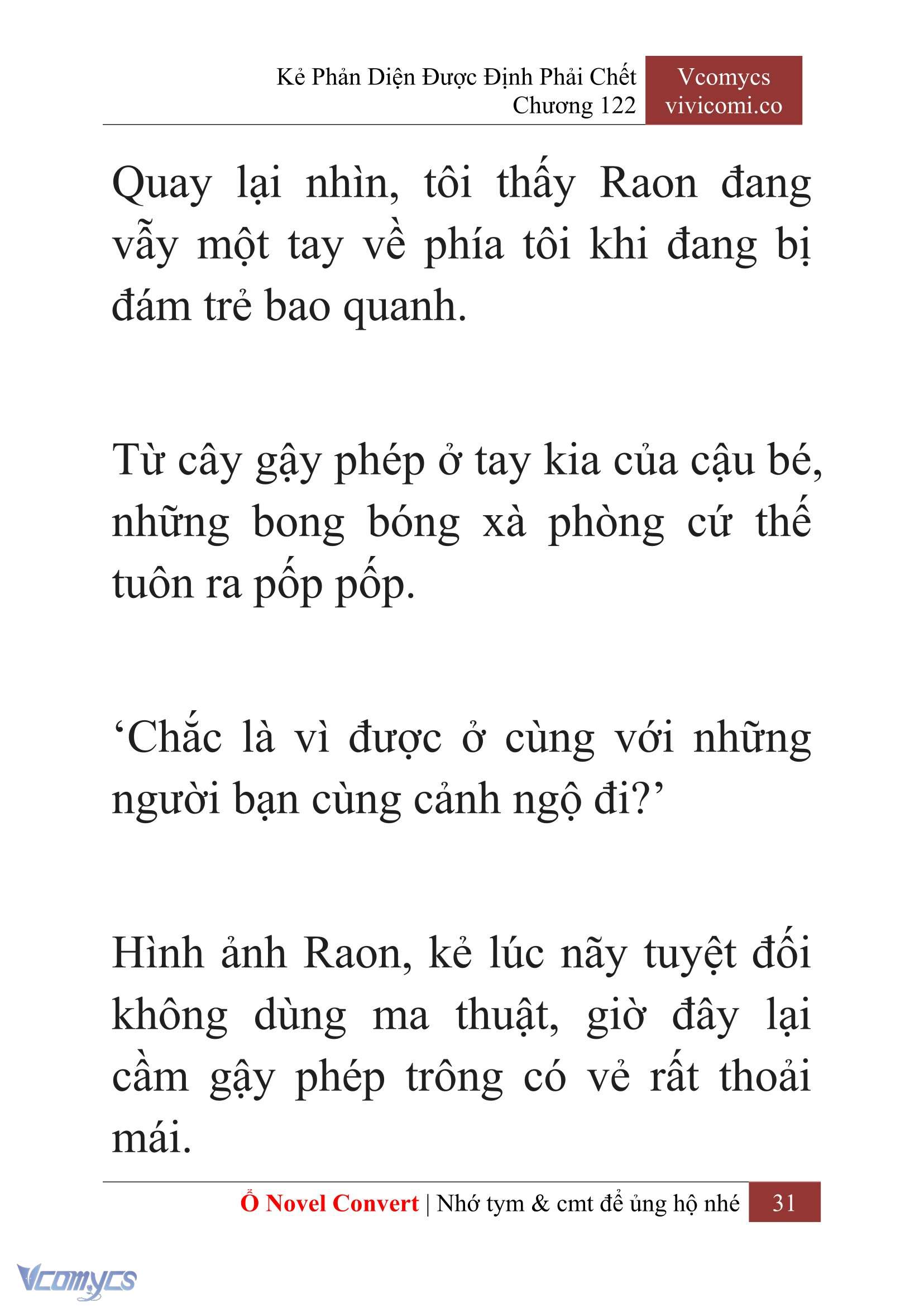 [Novel] Kẻ Phản Diện Được Định Phải Chết Chap 122 - Next Chap 123