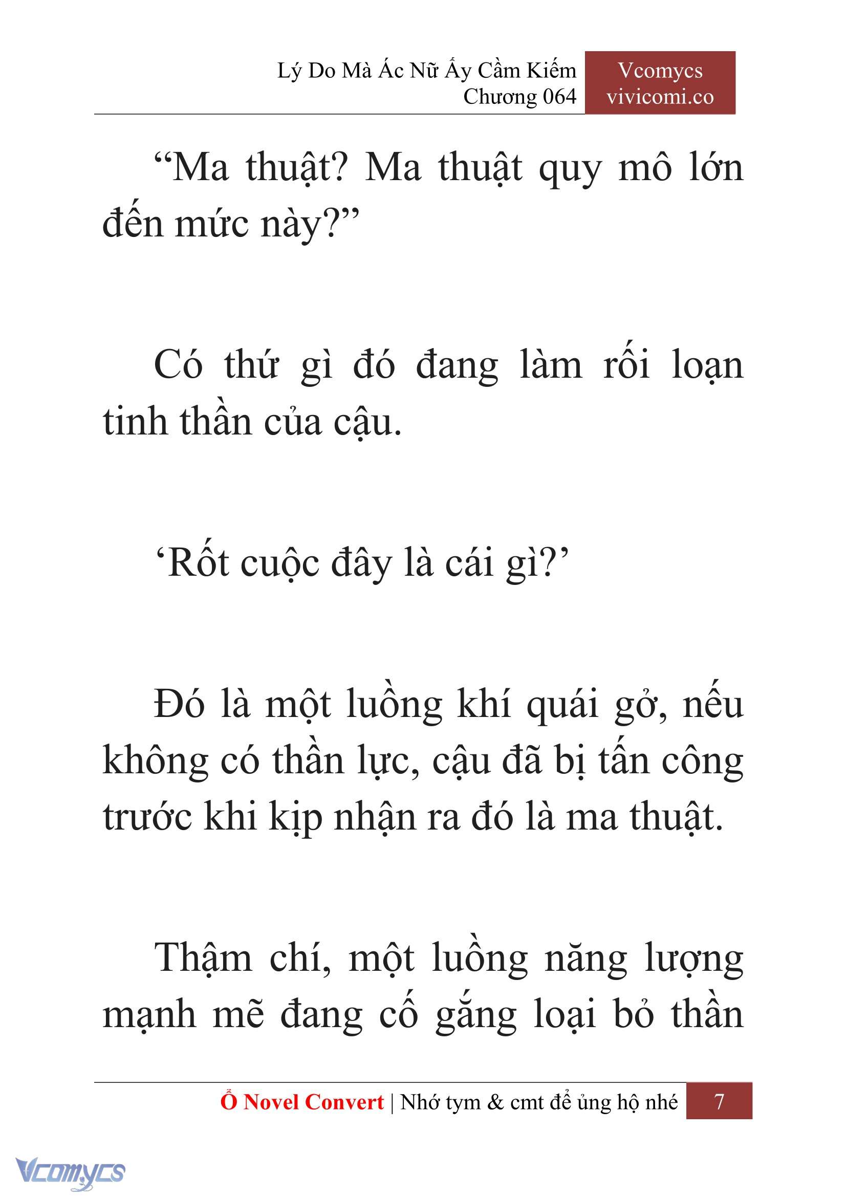 [Novel] Lý Do Mà Ác Nữ Ấy Cầm Kiếm Chap 64 - Trang 2