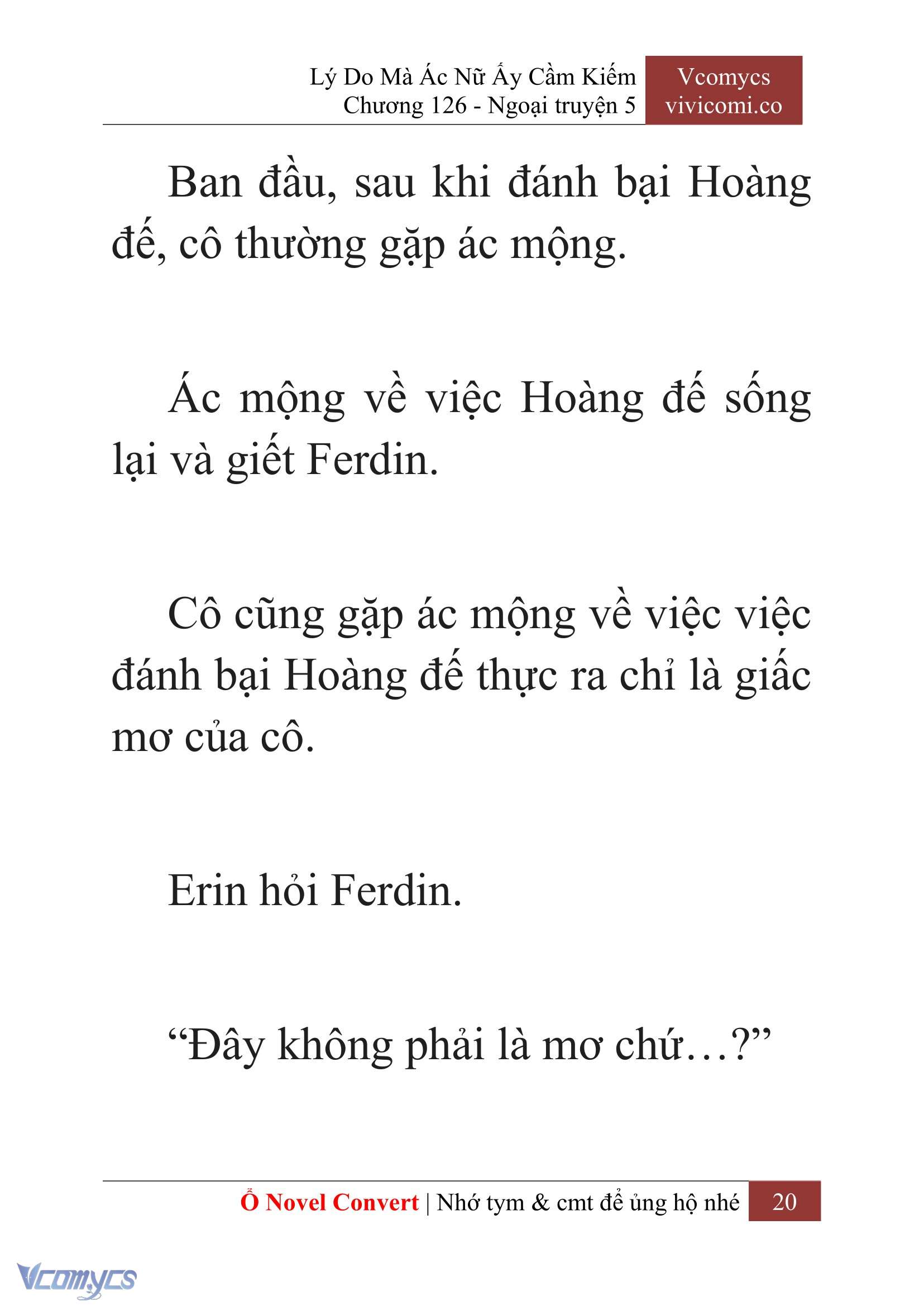 [Novel] Lý Do Mà Ác Nữ Ấy Cầm Kiếm Chap 126 - Trang 2