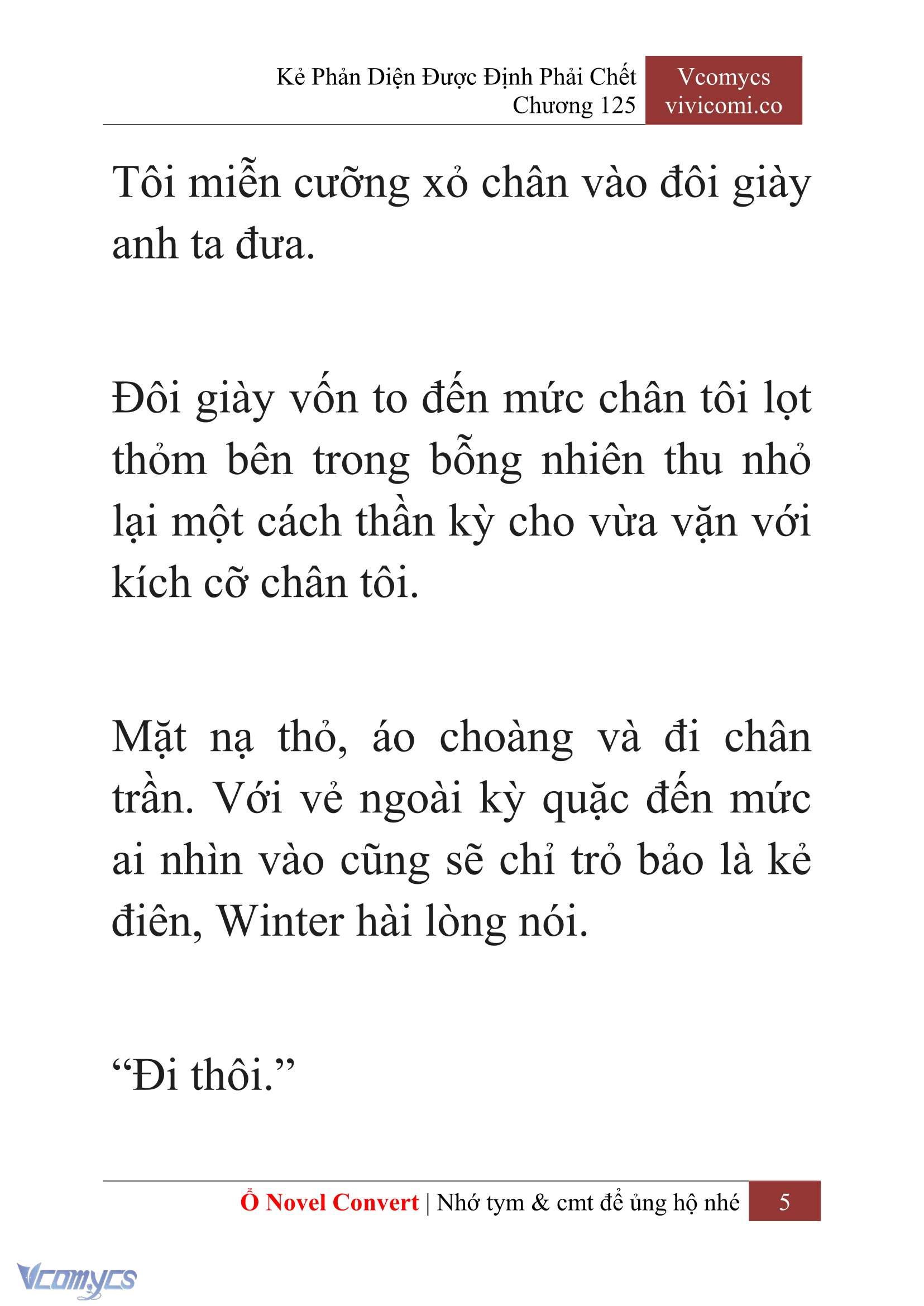 [Novel] Kẻ Phản Diện Được Định Phải Chết Chap 125 - Trang 2