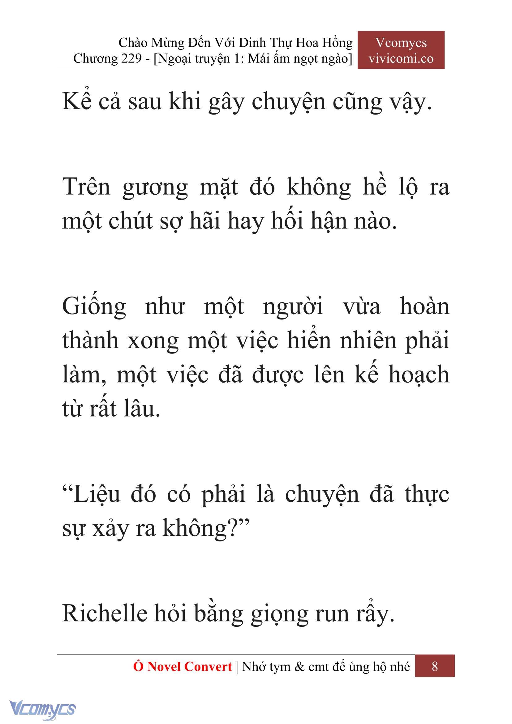 [Novel] Chào Mừng Đến Với Dinh Thự Hoa Hồng Chap 229 - Trang 2