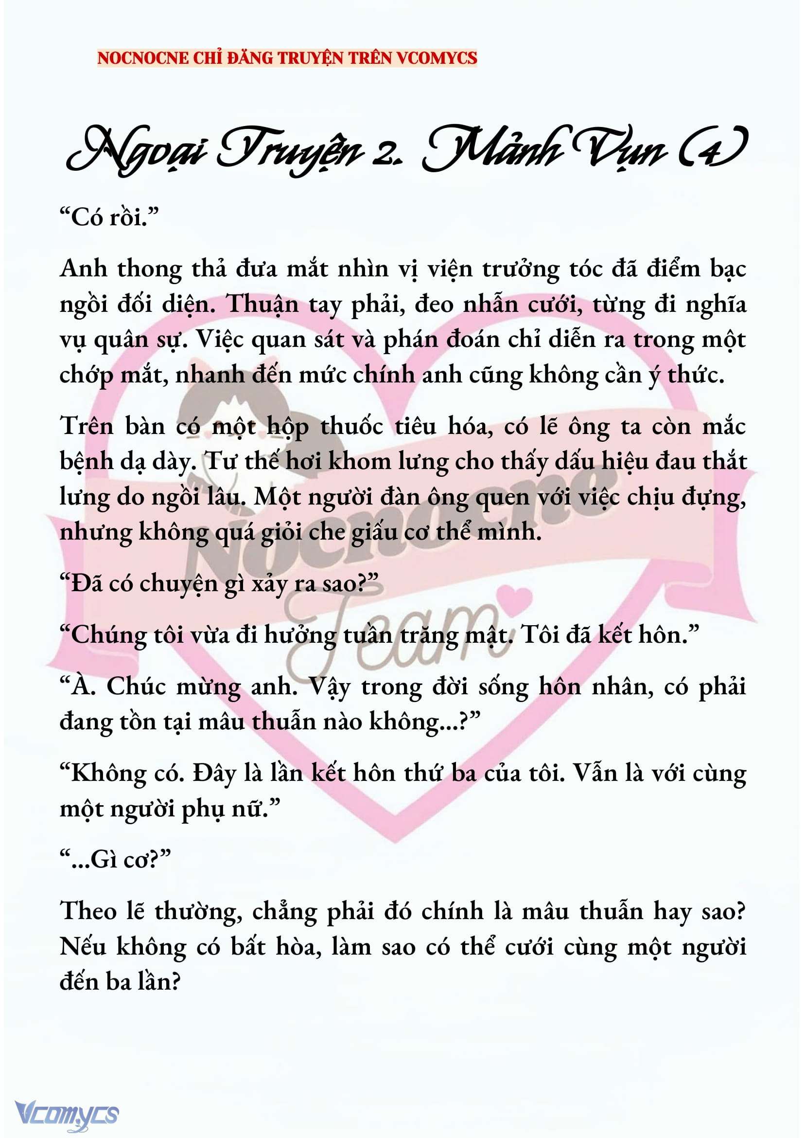 [NOVEL] KẾT HÔN VỚI KẺ TÂM THẦN Chap 244 - Next Chap 245