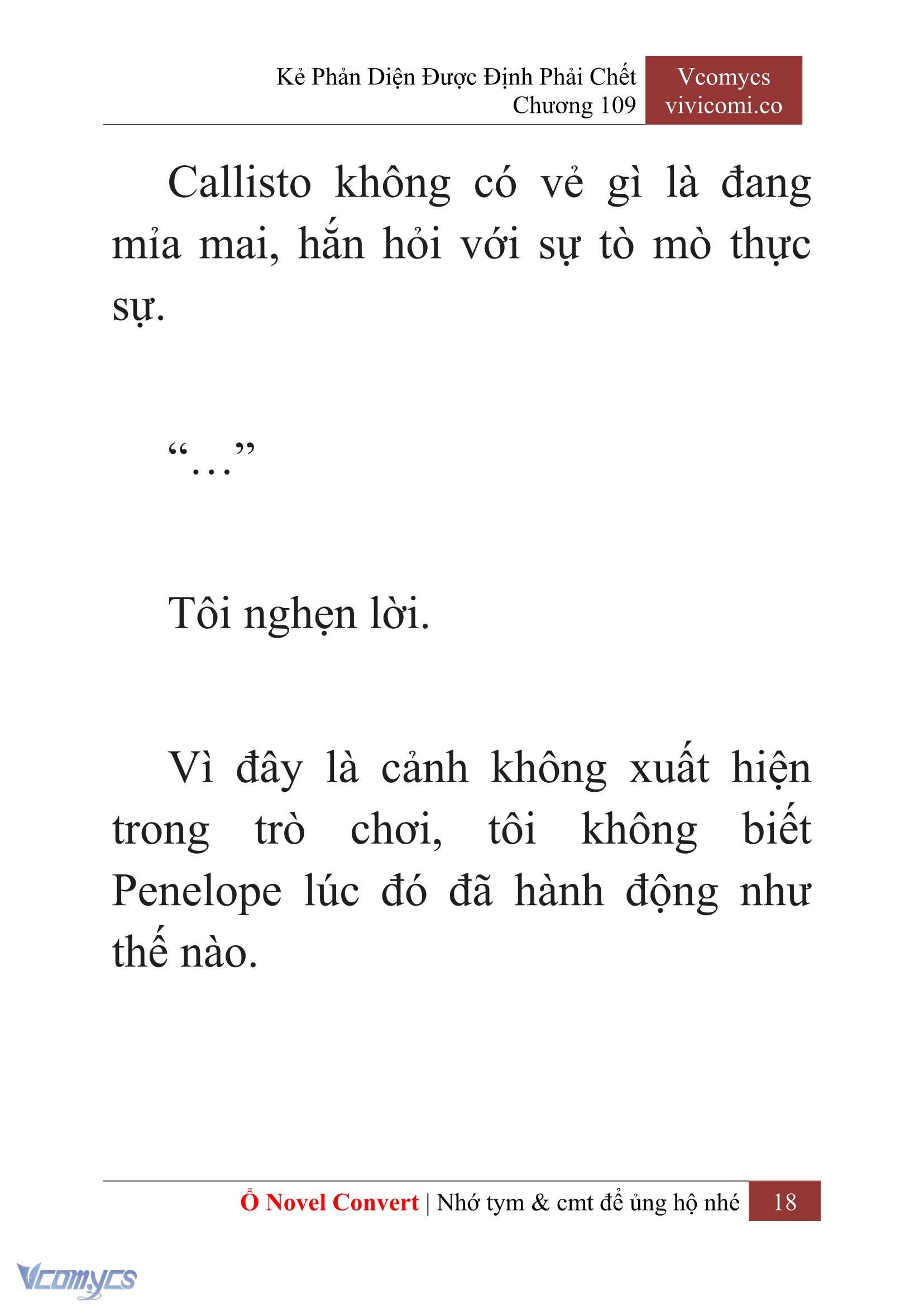 [Novel] Kẻ Phản Diện Được Định Phải Chết Chap 109 - Trang 2