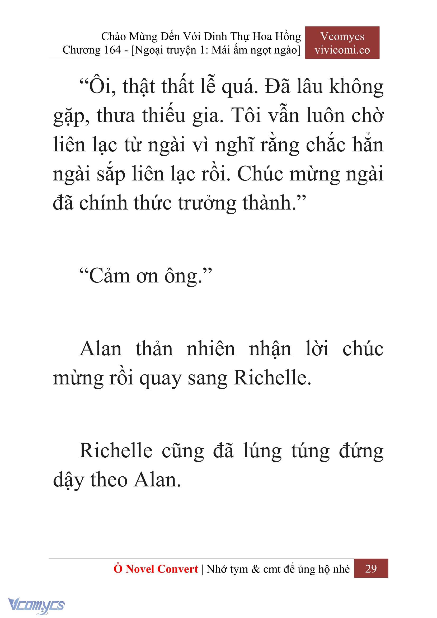 [Novel] Chào Mừng Đến Với Dinh Thự Hoa Hồng Chap 164 - Trang 2