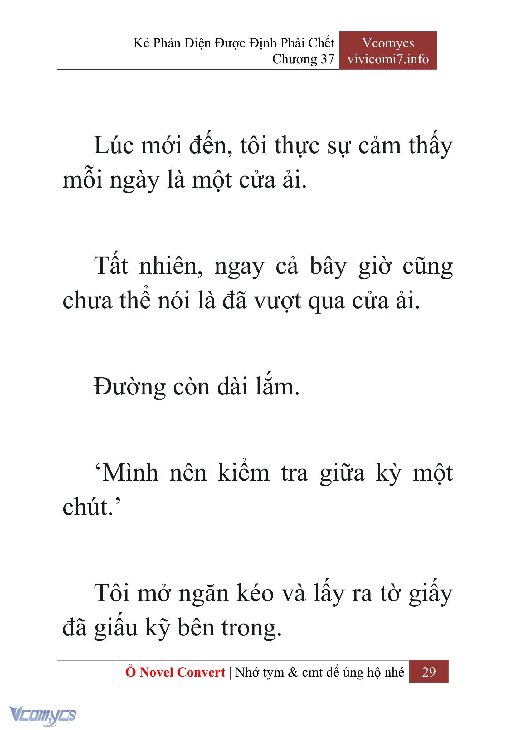 [Novel] Kẻ Phản Diện Được Định Phải Chết Chap 37 - Next Chap 38