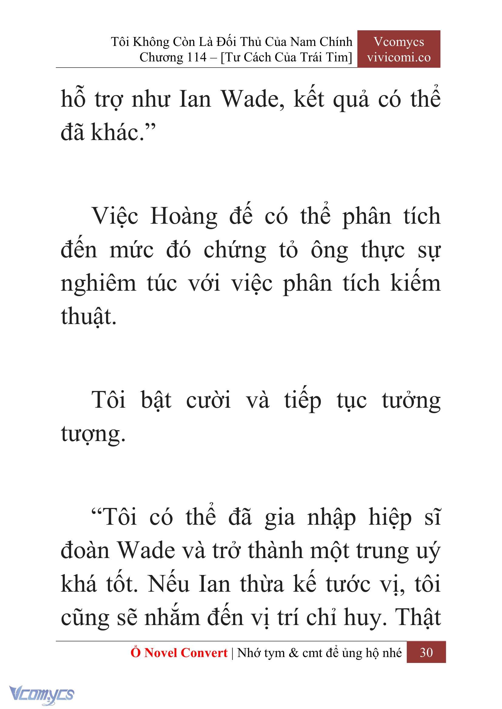 [Novel] Tôi Không Còn Là Đối Thủ Của Nam Chính Chap 114 - Trang 2