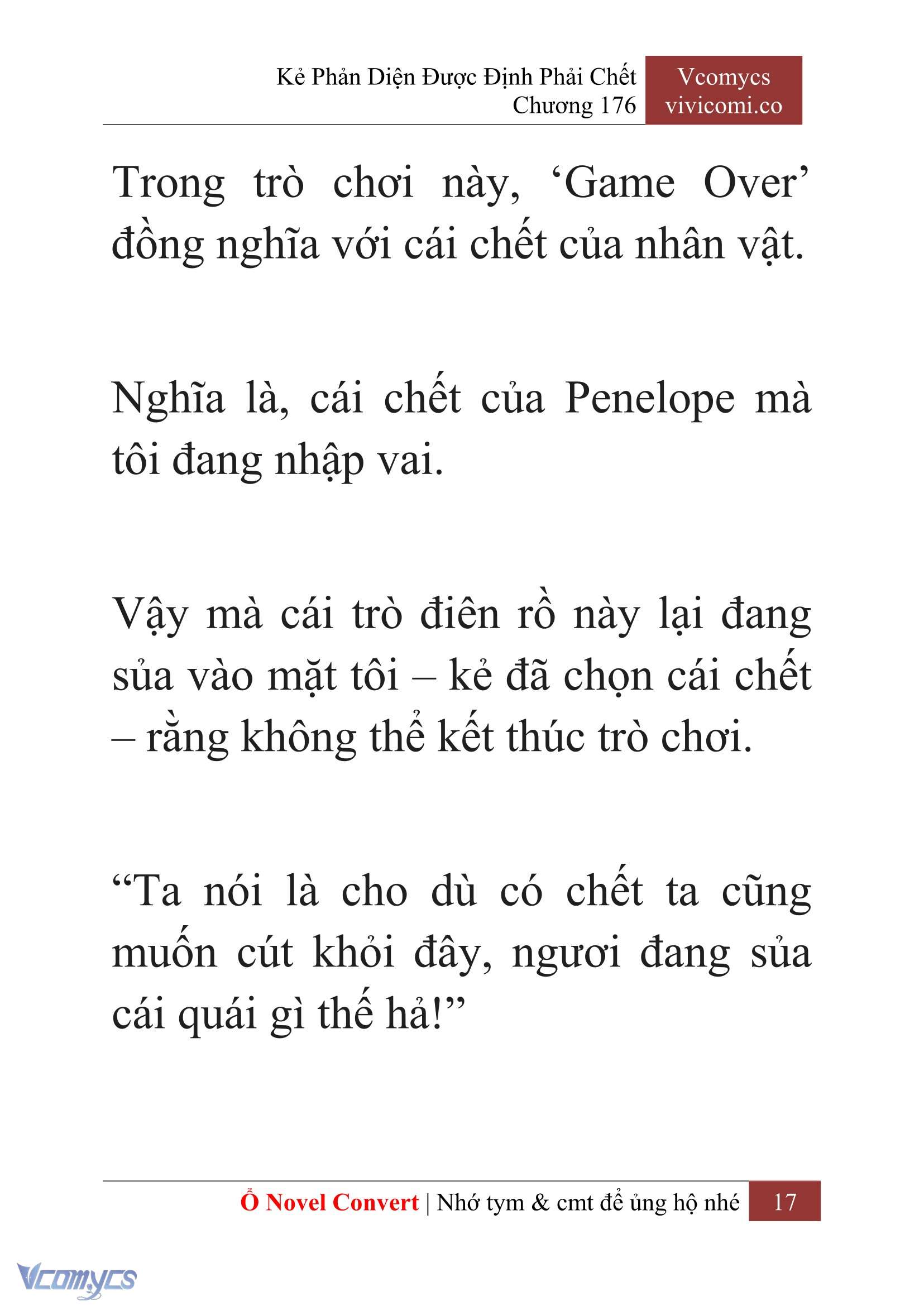 [Novel] Kẻ Phản Diện Được Định Phải Chết Chap 176 - Trang 2