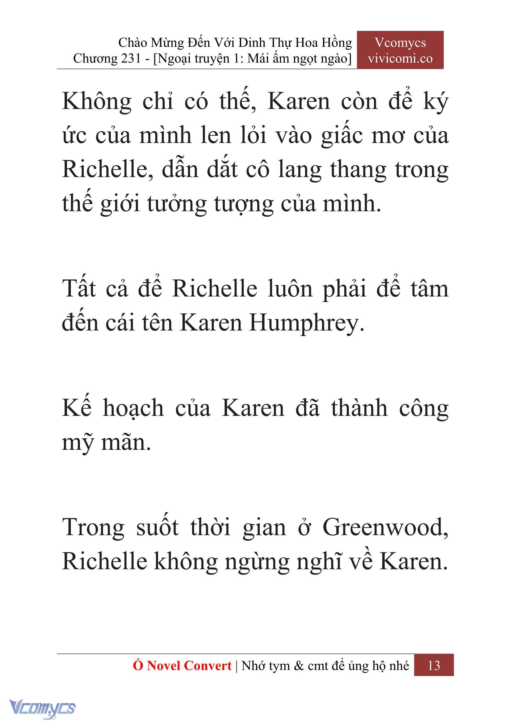 [Novel] Chào Mừng Đến Với Dinh Thự Hoa Hồng Chap 231 - Trang 2