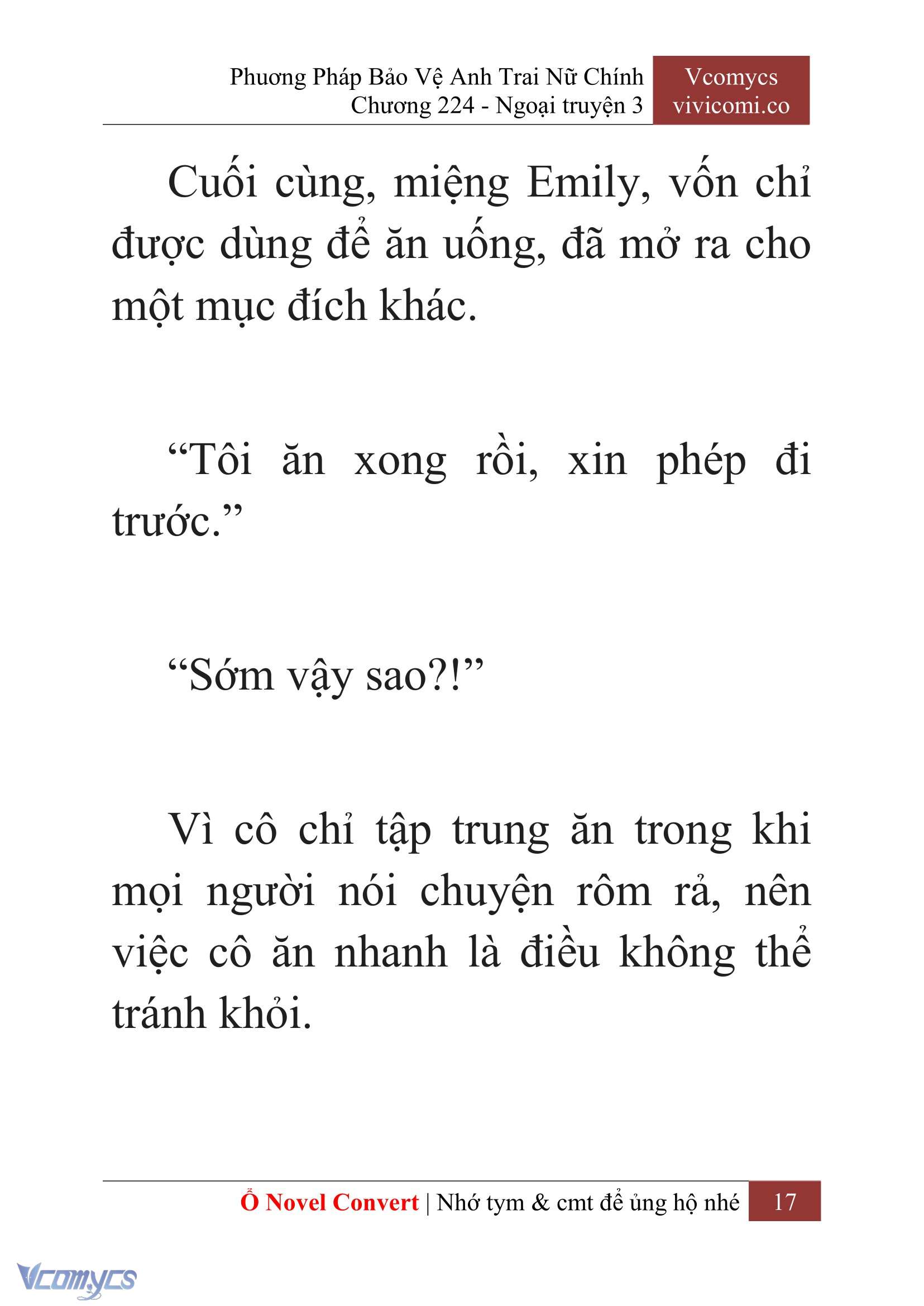 [Novel] Phương Pháp Bảo Vệ Anh Trai Nữ Chính Chap 224 - Trang 2