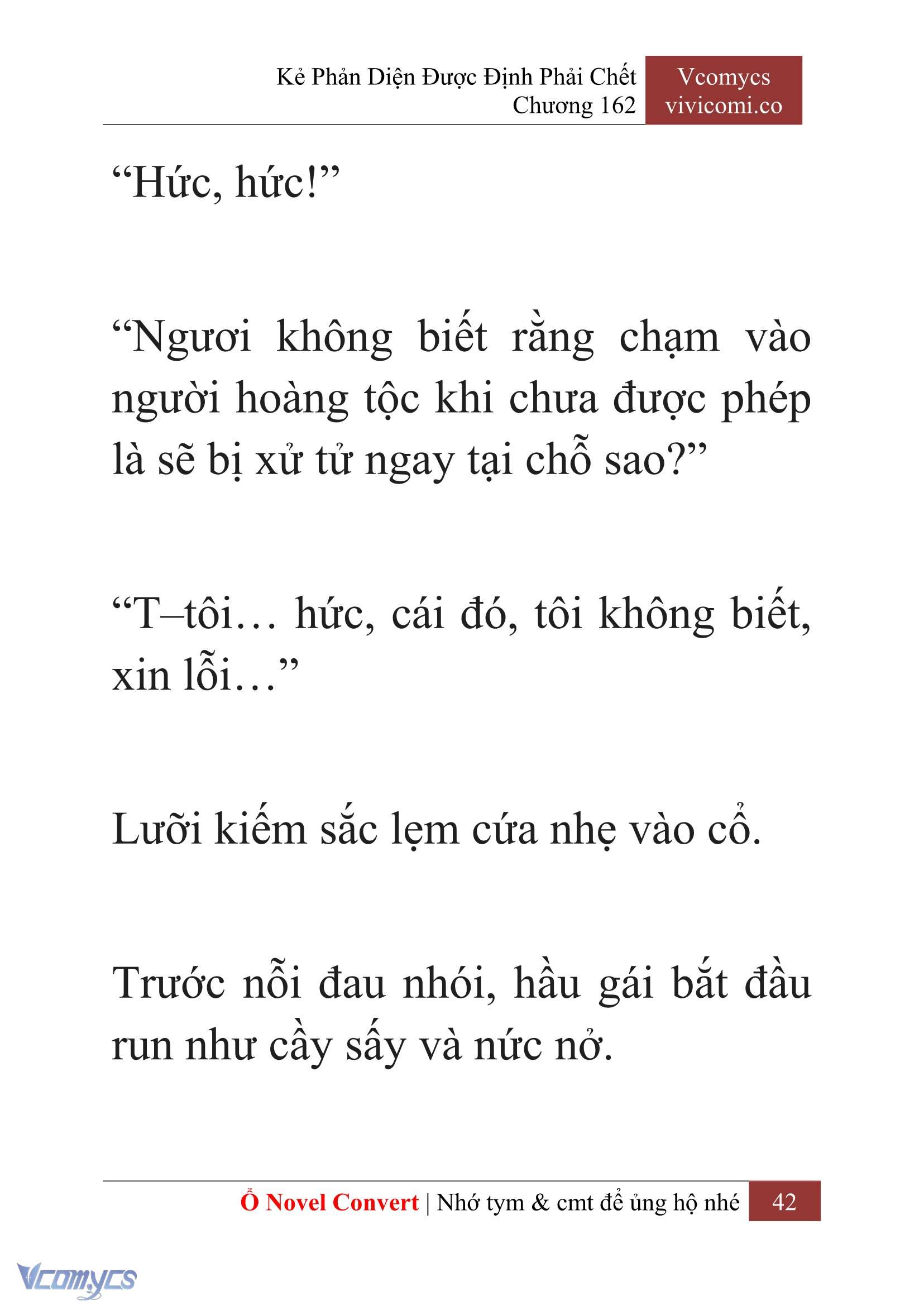 [Novel] Kẻ Phản Diện Được Định Phải Chết Chap 162 - Next Chap 163