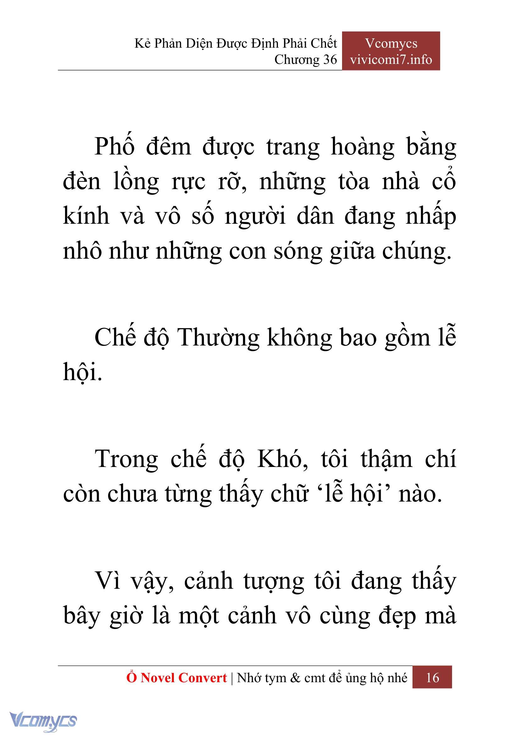 [Novel] Kẻ Phản Diện Được Định Phải Chết Chap 36 - Next Chap 37