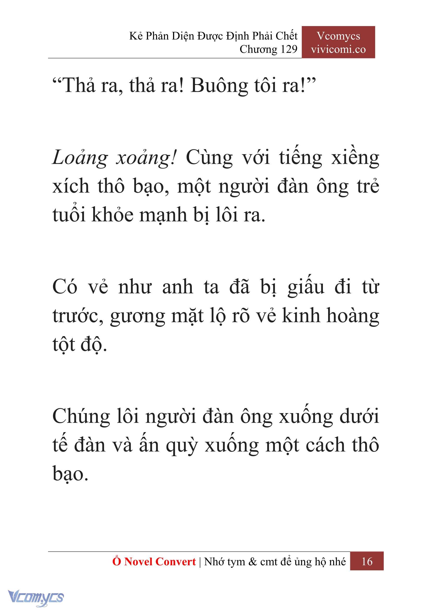[Novel] Kẻ Phản Diện Được Định Phải Chết Chap 129 - Trang 2
