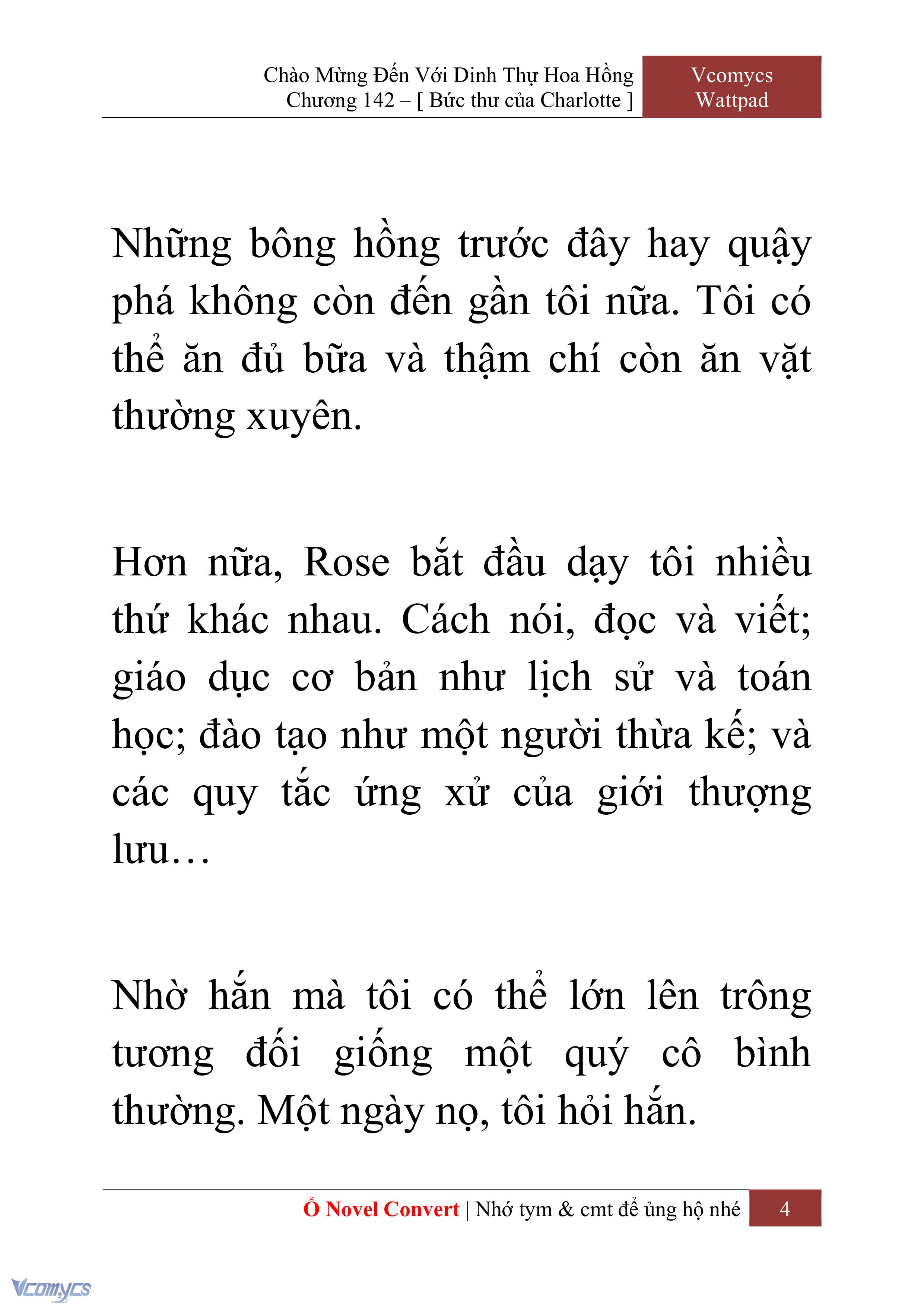 [Novel] Chào Mừng Đến Với Dinh Thự Hoa Hồng Chap 142 - Trang 2